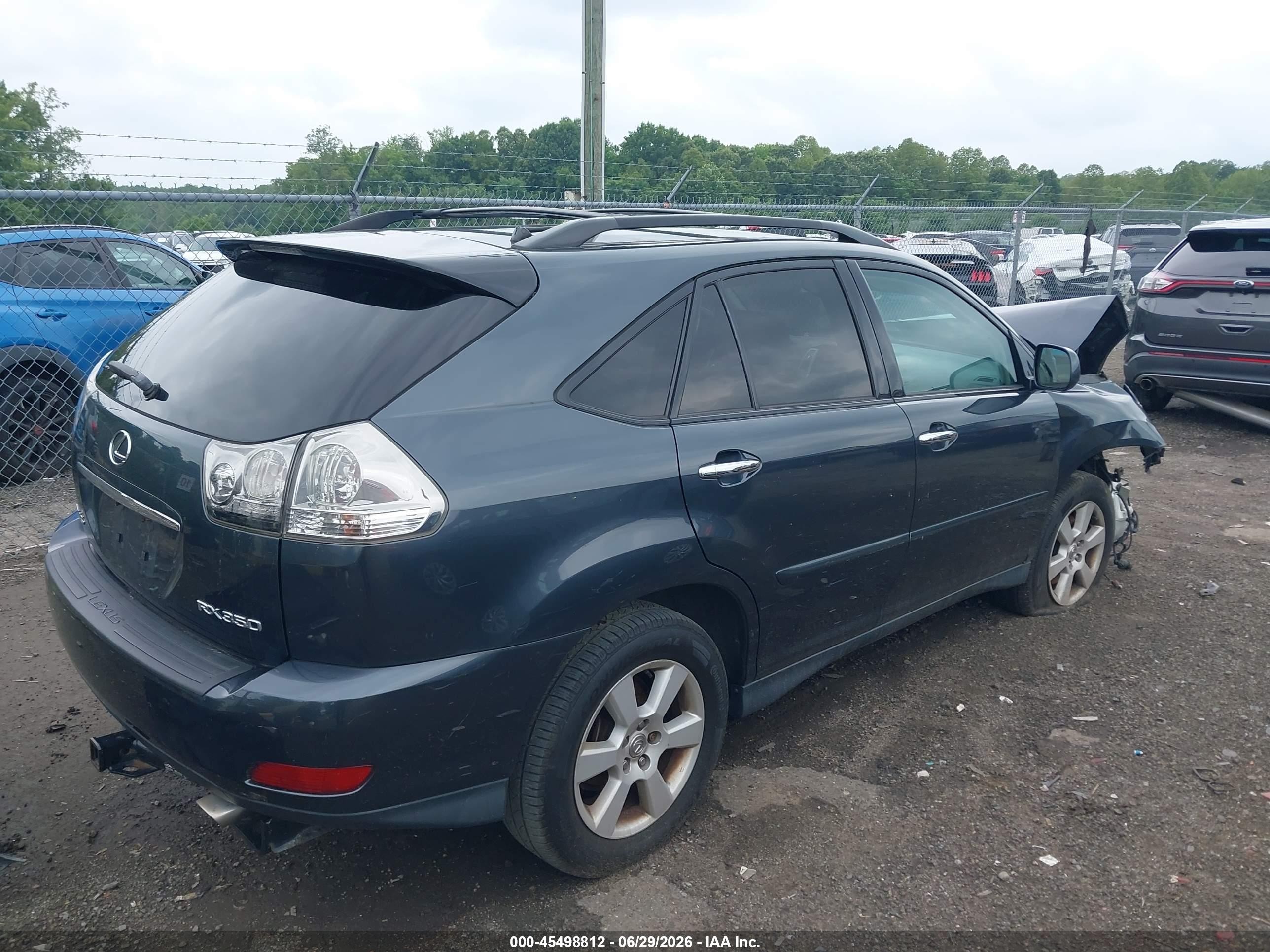 2008 Lexus Rx 350   Gray vin: 2T2HK31U48C058206