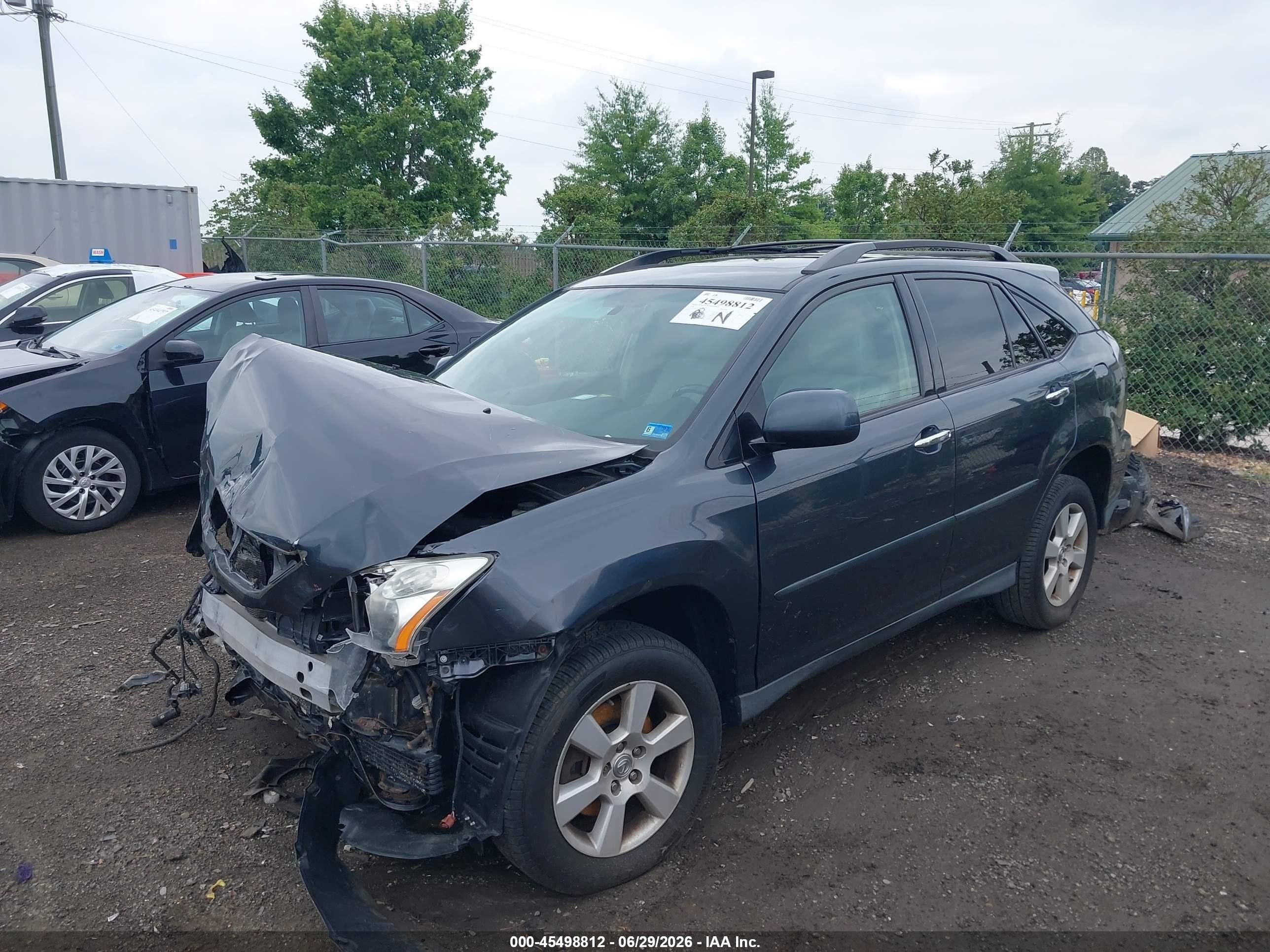 2008 Lexus Rx 350   Gray vin: 2T2HK31U48C058206