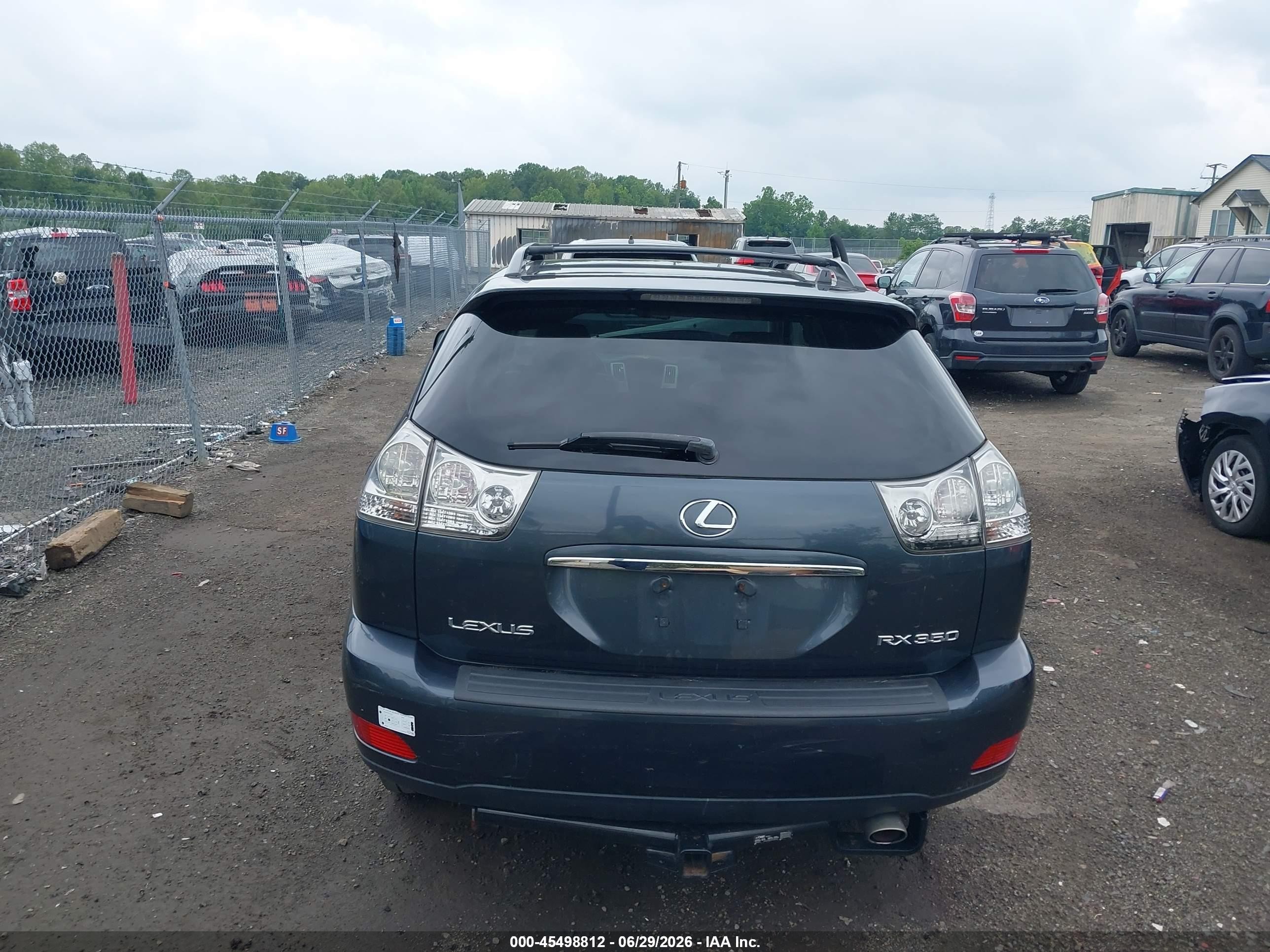 2008 Lexus Rx 350   Gray vin: 2T2HK31U48C058206