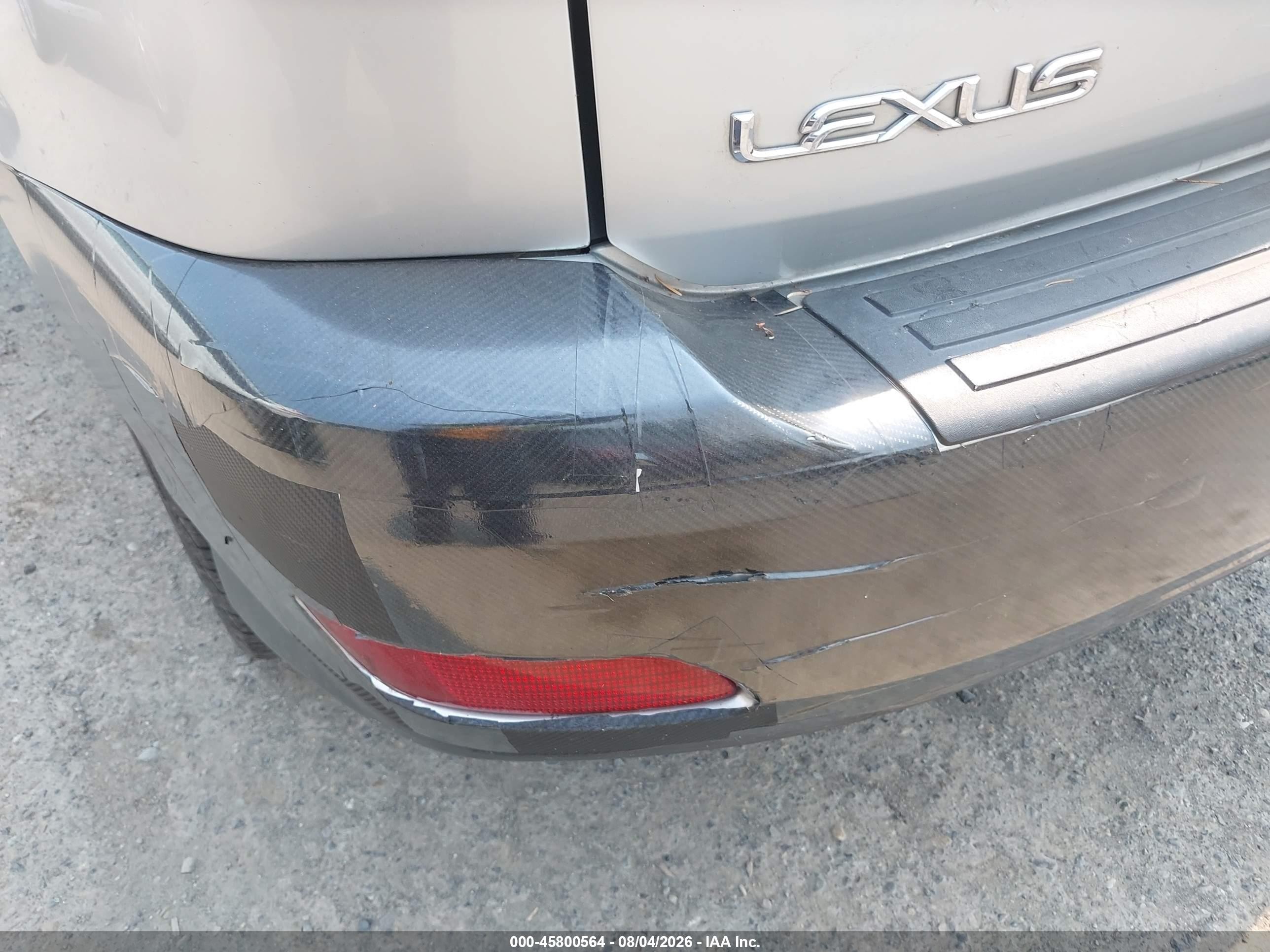 2008 Lexus Rx 350   Silver vin: 2T2HK31U48C073790
