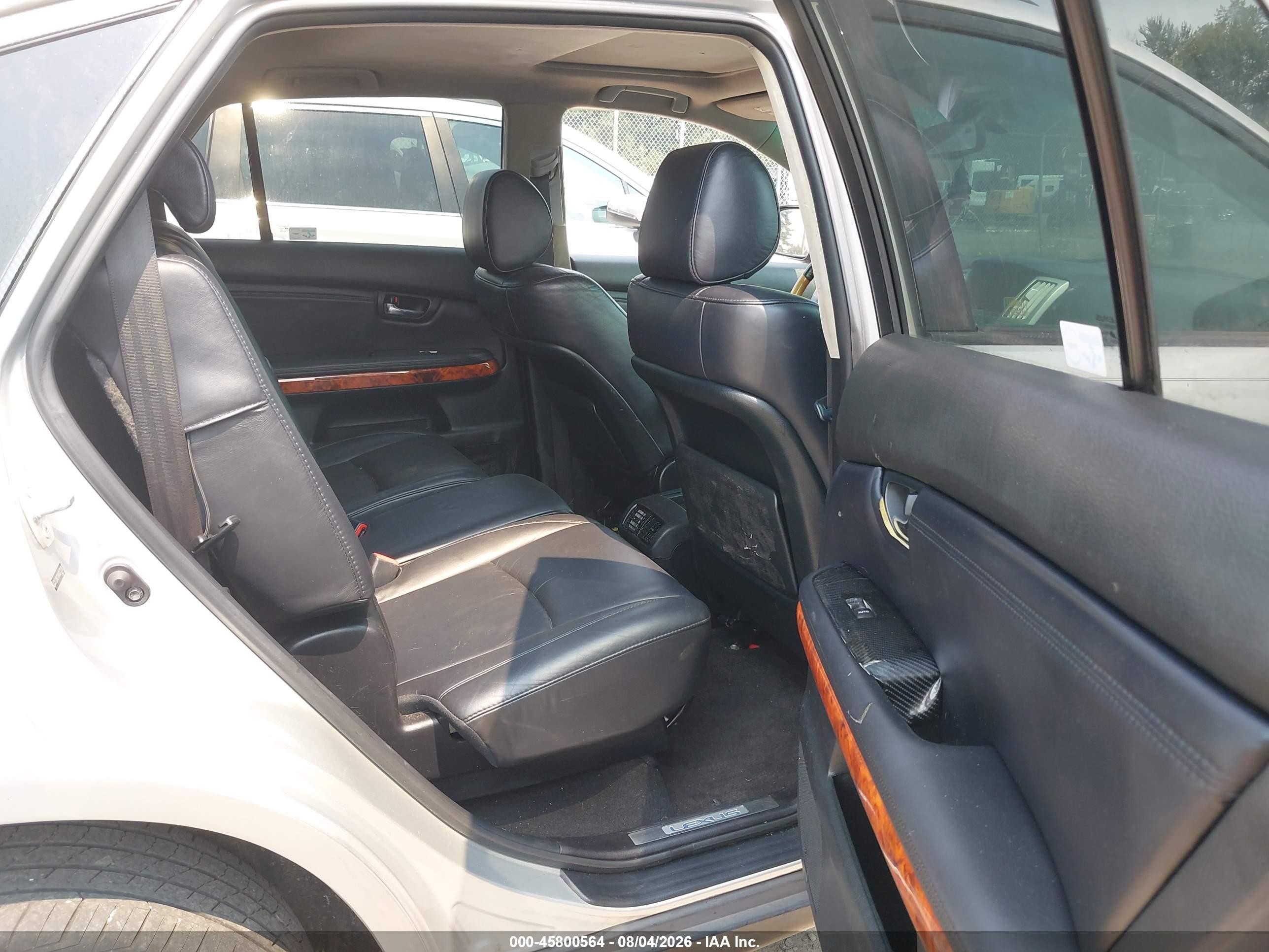 2008 Lexus Rx 350   Silver vin: 2T2HK31U48C073790