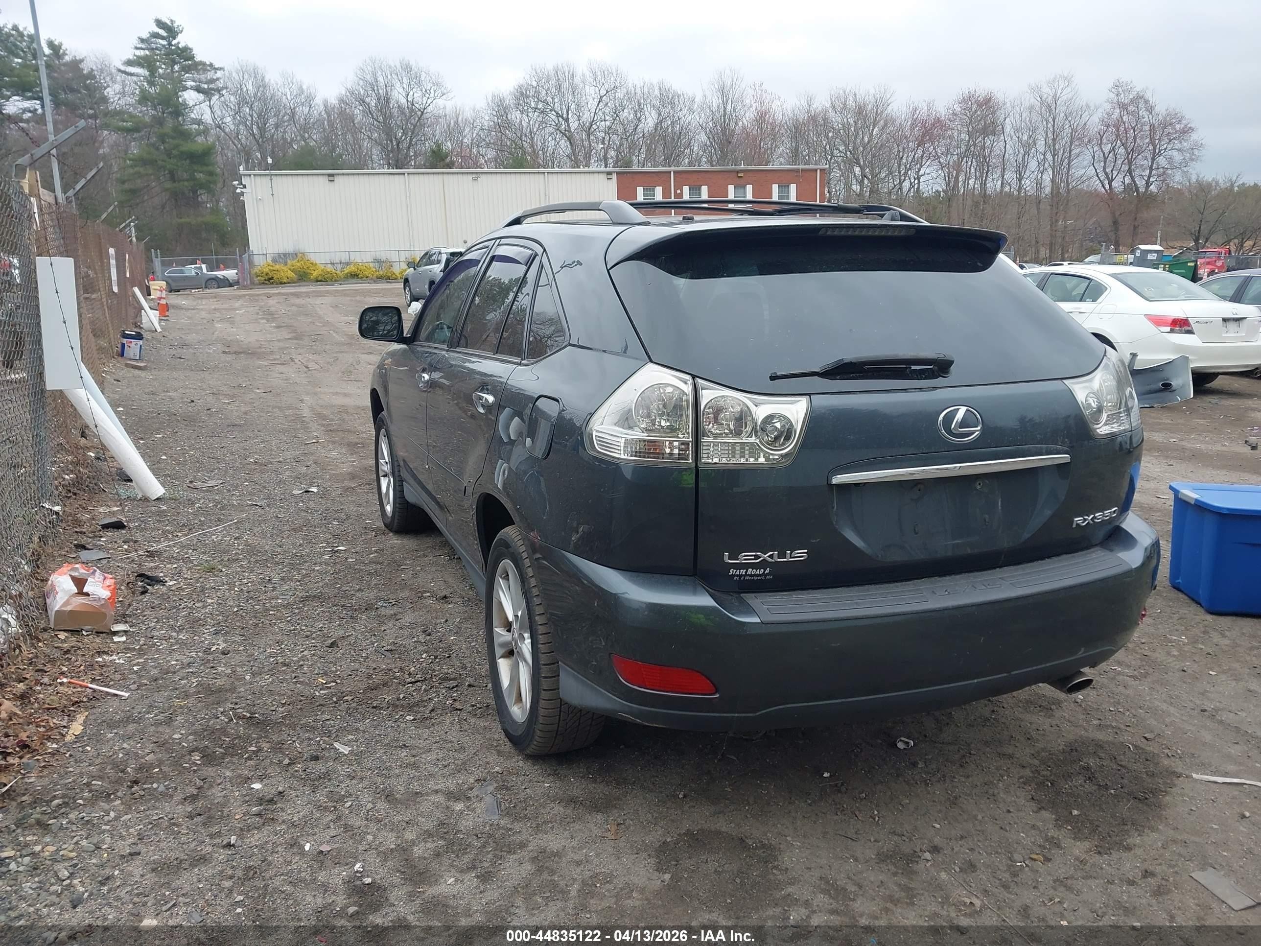 2008 Lexus Rx 350   Blue vin: 2T2HK31U48C079234