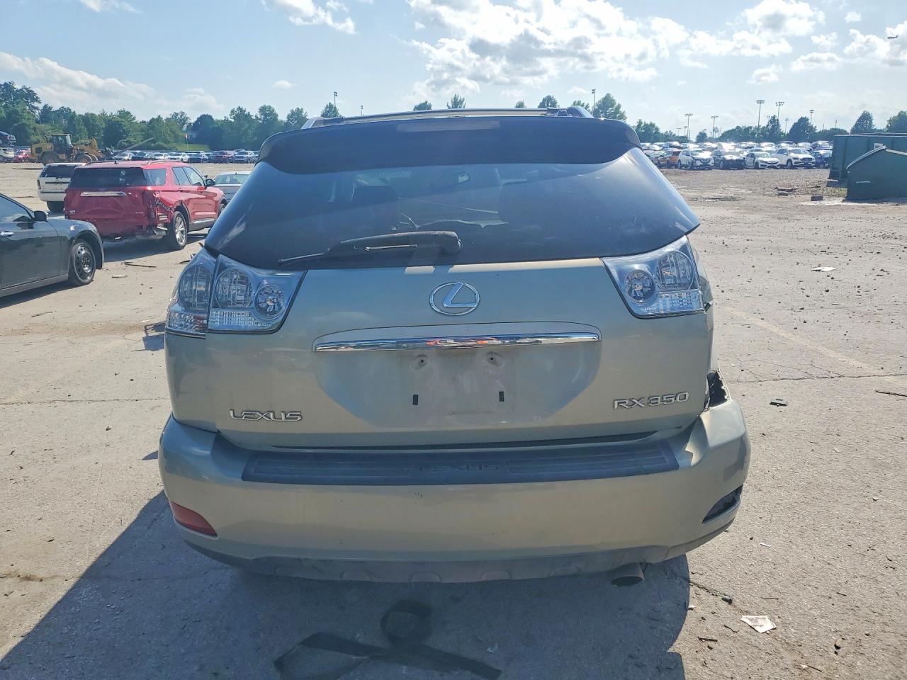 2008 Lexus Rx 350 Silver vin: 2T2HK31U48C084370