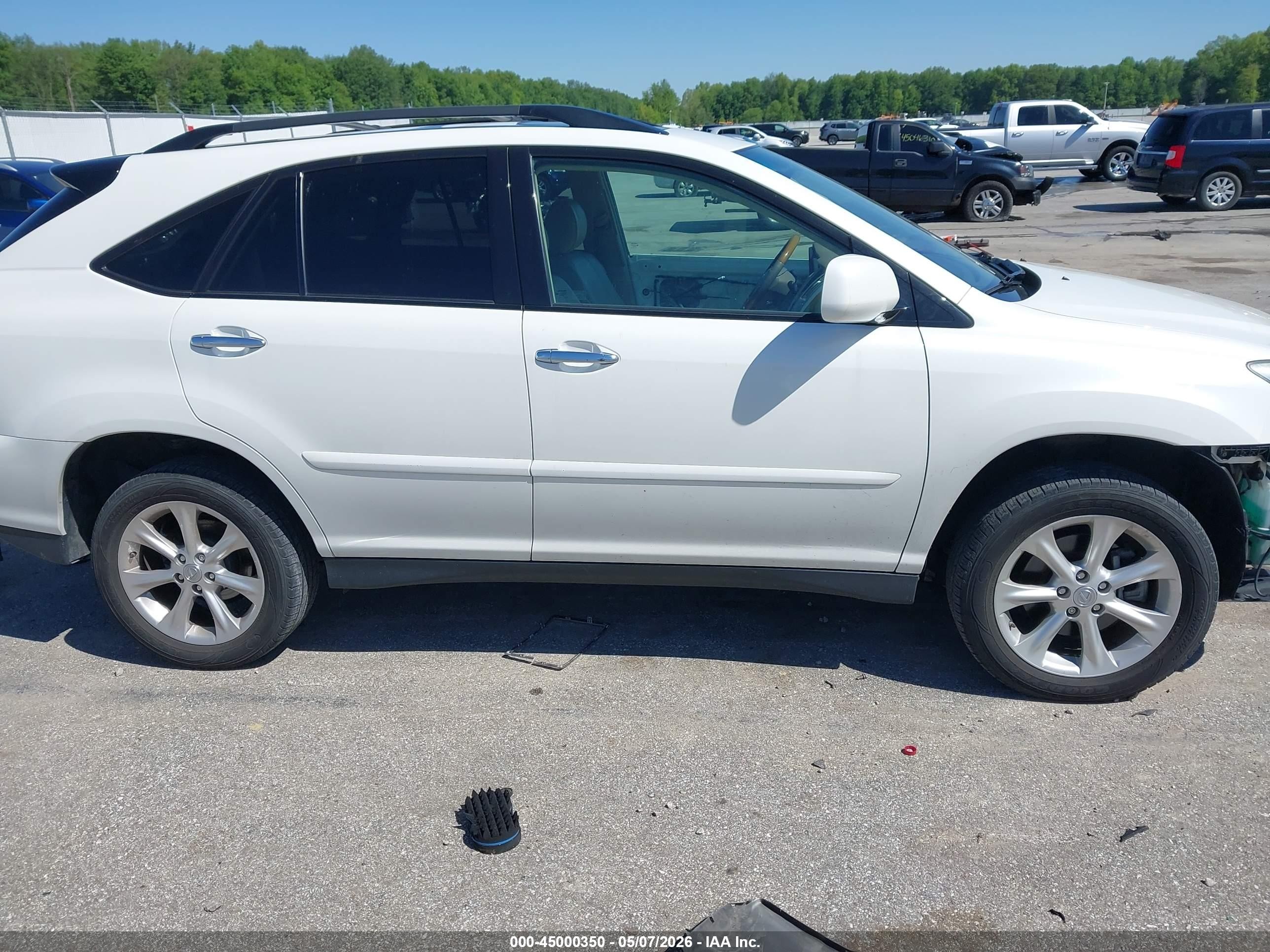 2009 Lexus Rx 350 White vin: 2T2HK31U49C113948