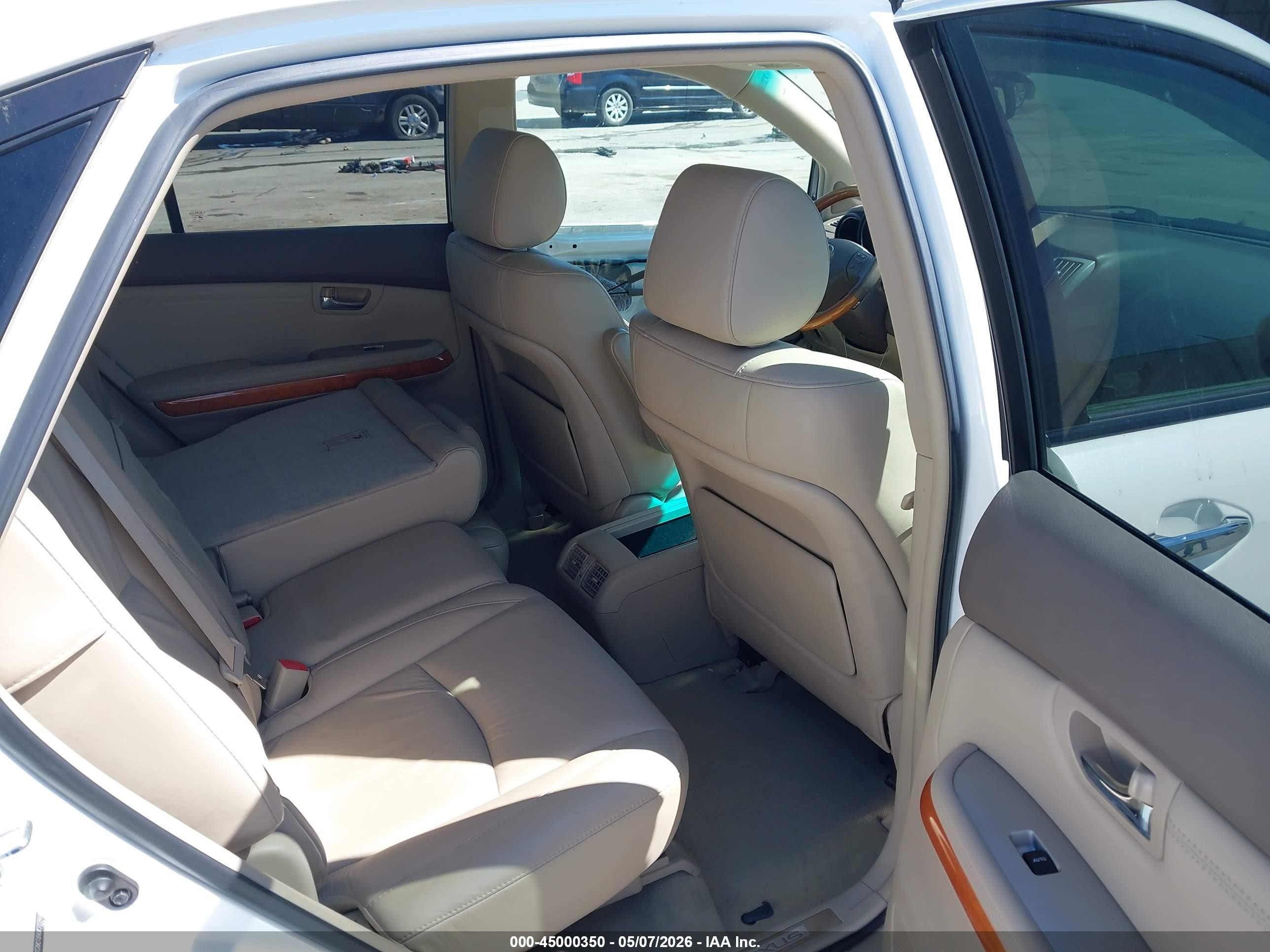 2009 Lexus Rx 350 White vin: 2T2HK31U49C113948