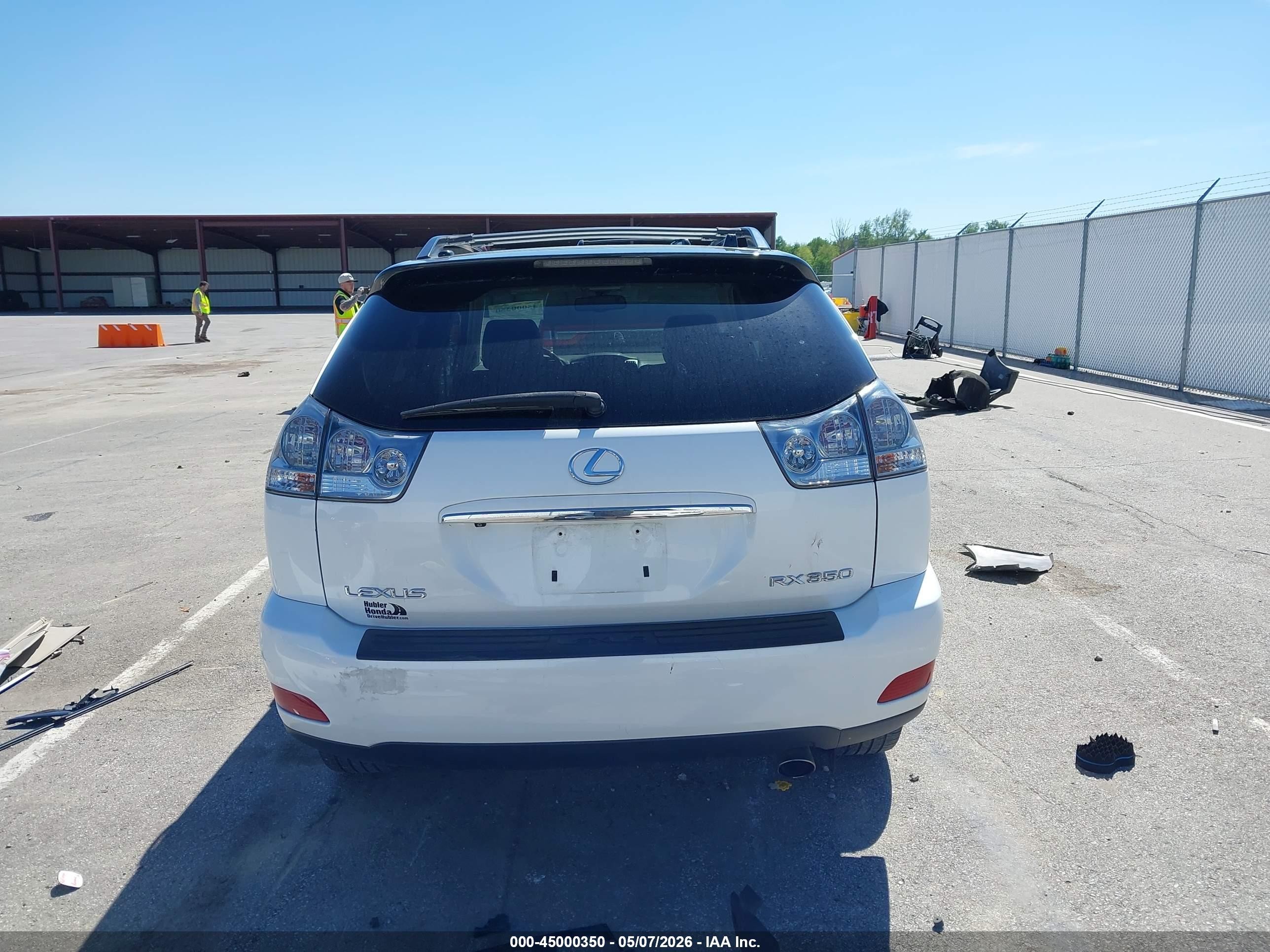 2009 Lexus Rx 350 White vin: 2T2HK31U49C113948