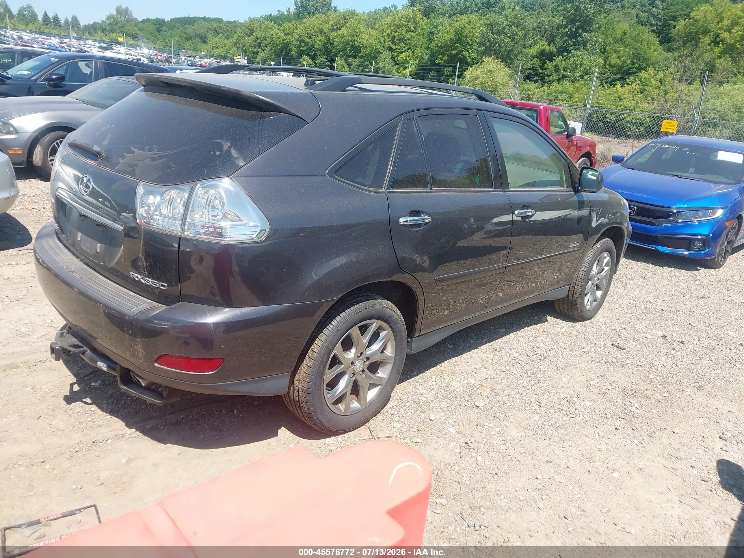 2009 Lexus Rx 350   Gray vin: 2T2HK31U49C128188