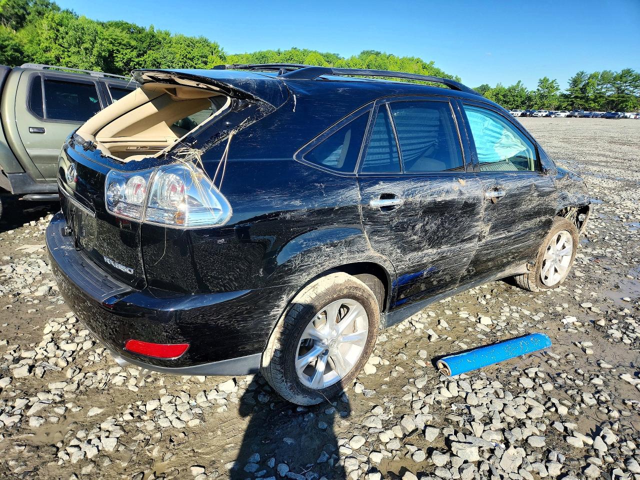 2009 Lexus Rx 350 Base Black vin: 2T2HK31U49C128286