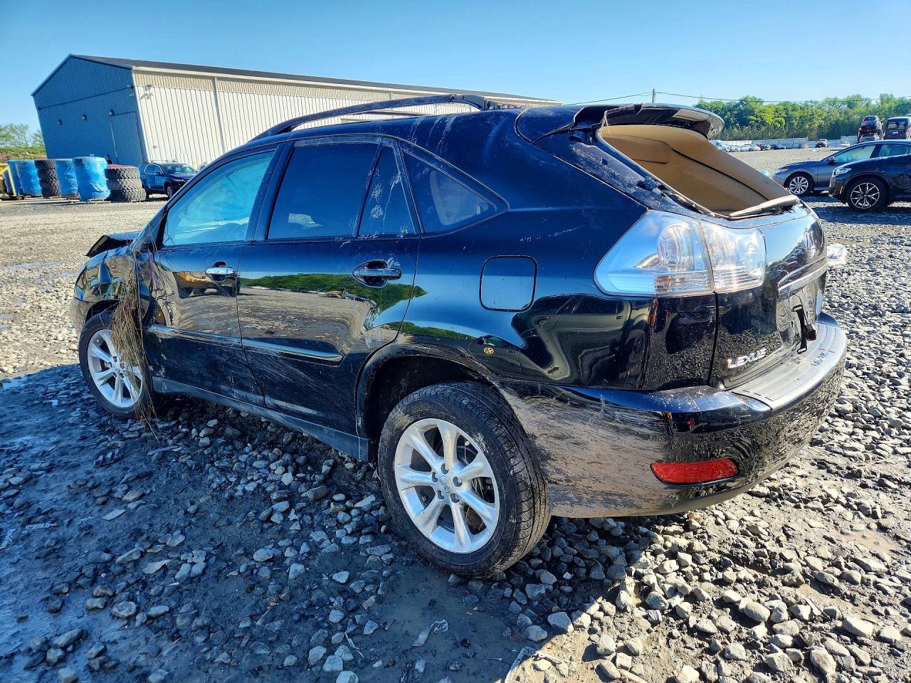 2009 Lexus Rx 350 Base Black vin: 2T2HK31U49C128286