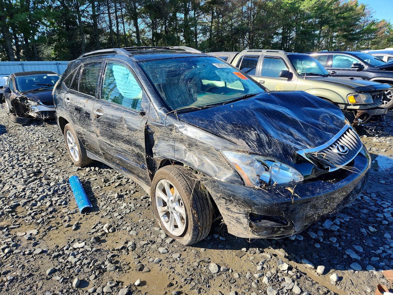 2009 Lexus Rx 350 Base Black vin: 2T2HK31U49C128286