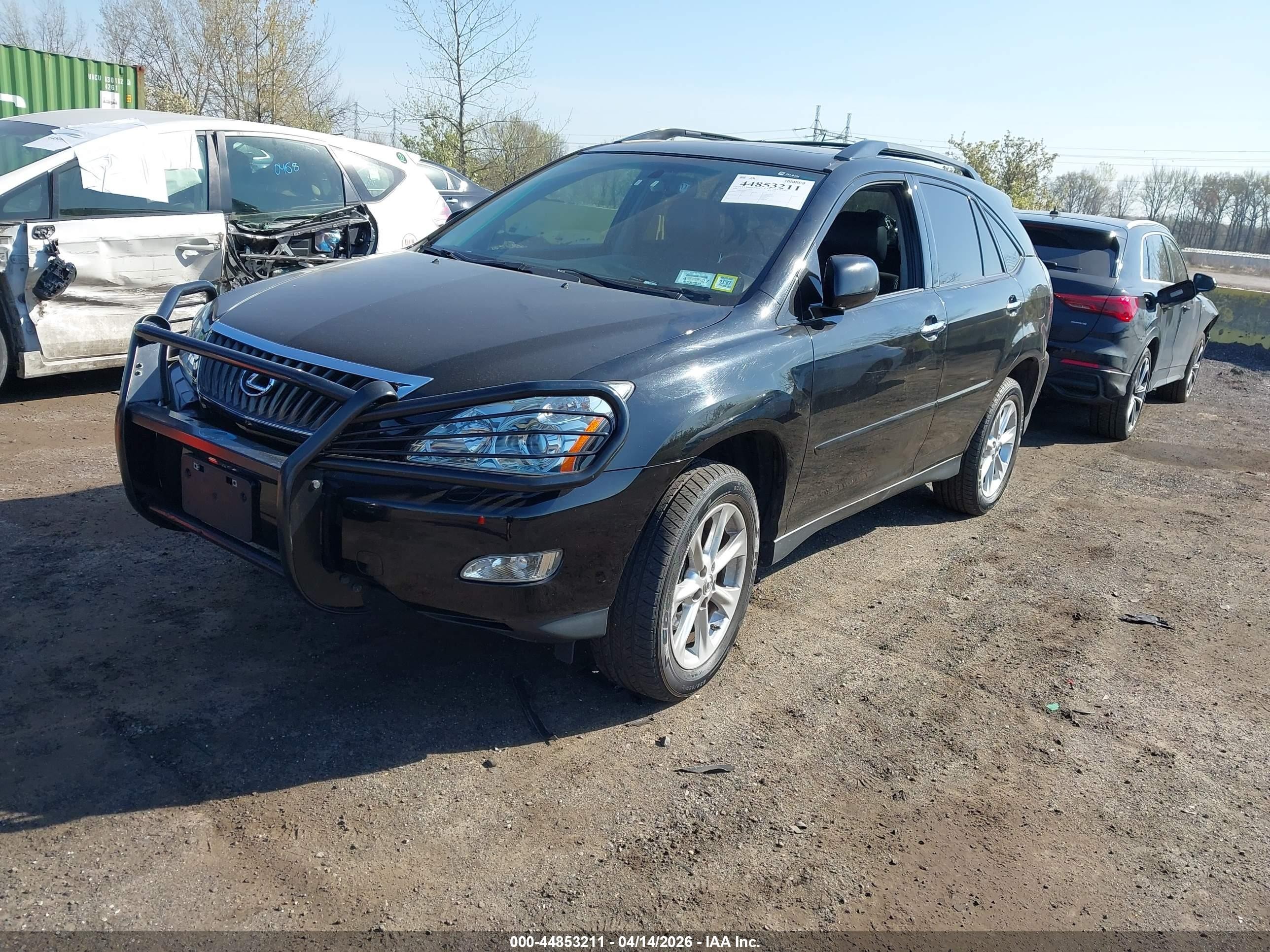 2009 Lexus Rx 350   Black vin: 2T2HK31U49C131544