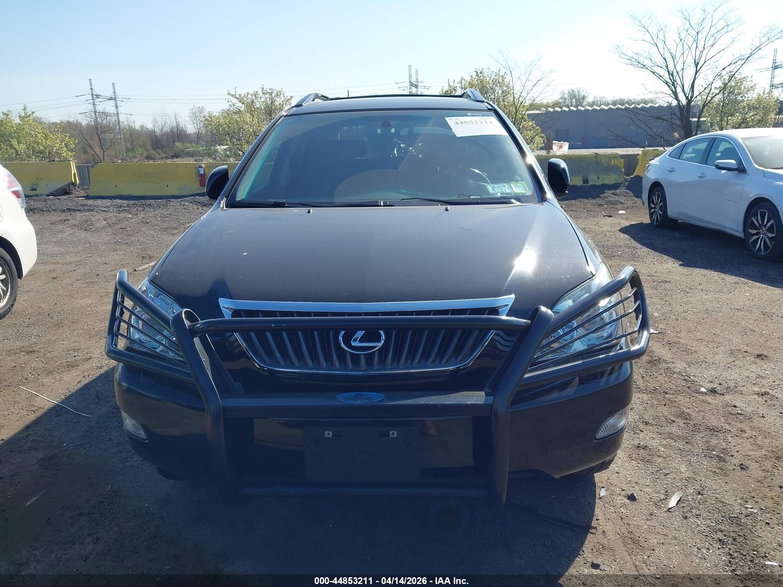 2009 Lexus Rx 350   Black vin: 2T2HK31U49C131544