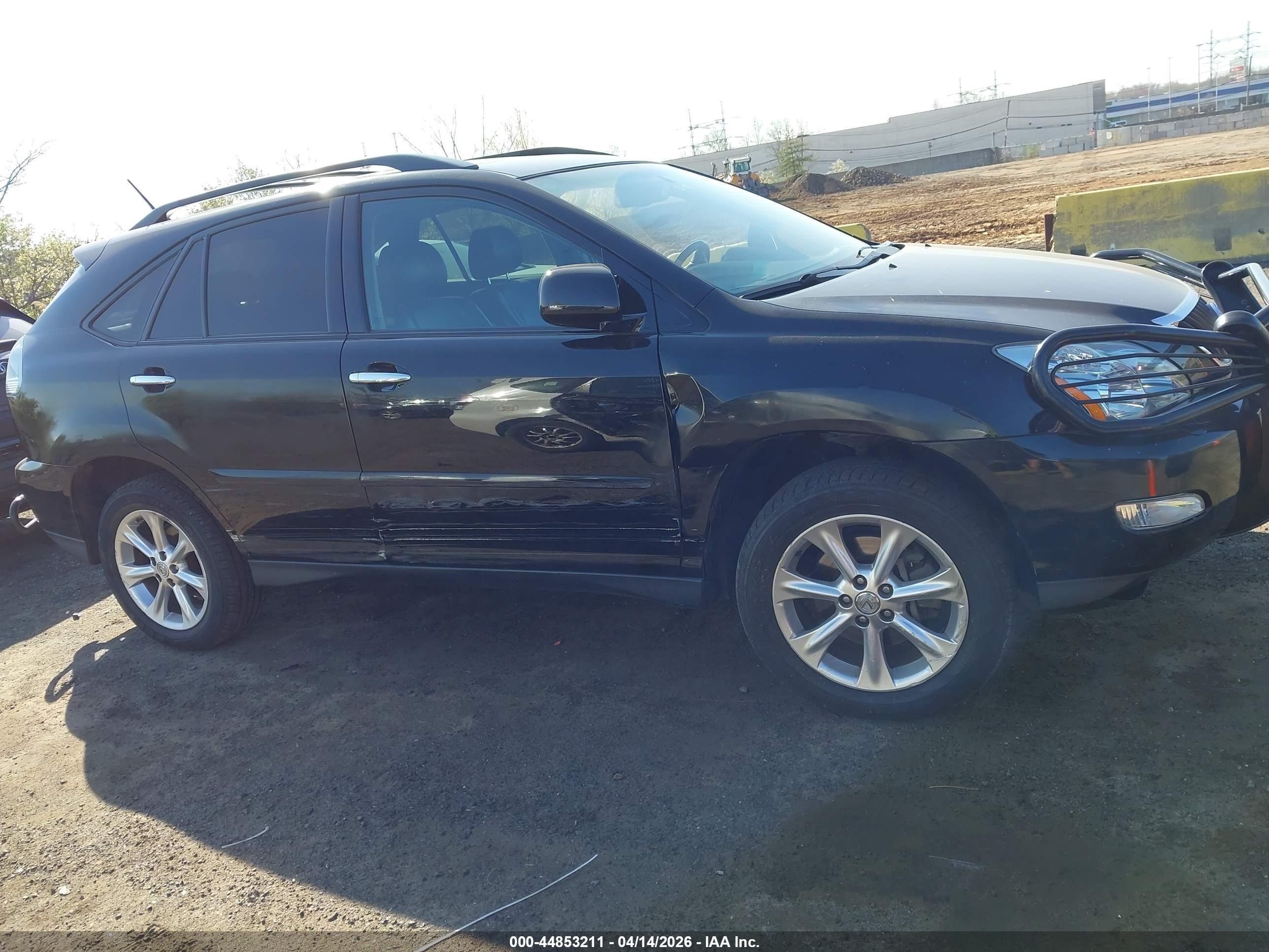 2009 Lexus Rx 350   Black vin: 2T2HK31U49C131544
