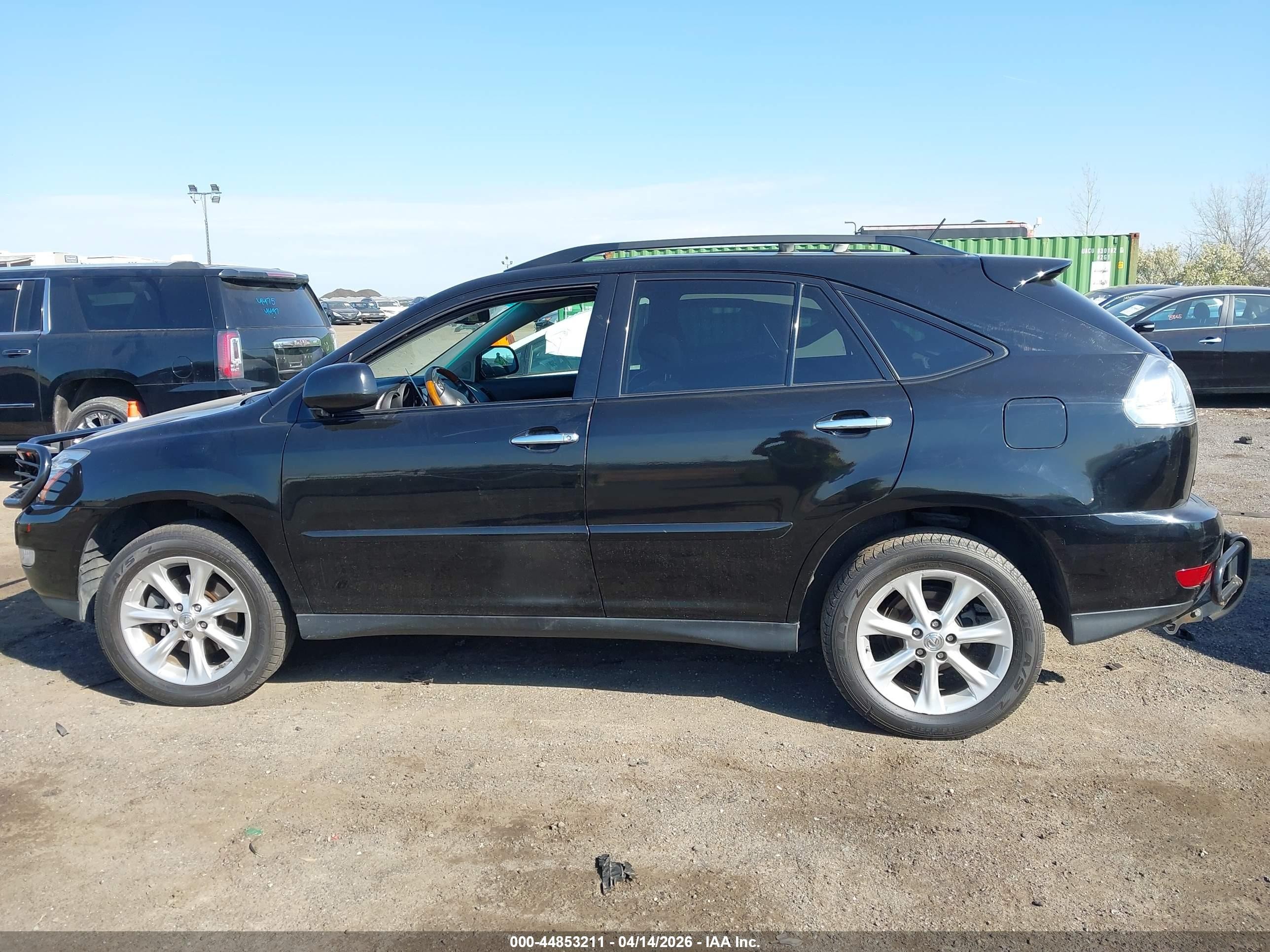 2009 Lexus Rx 350   Black vin: 2T2HK31U49C131544