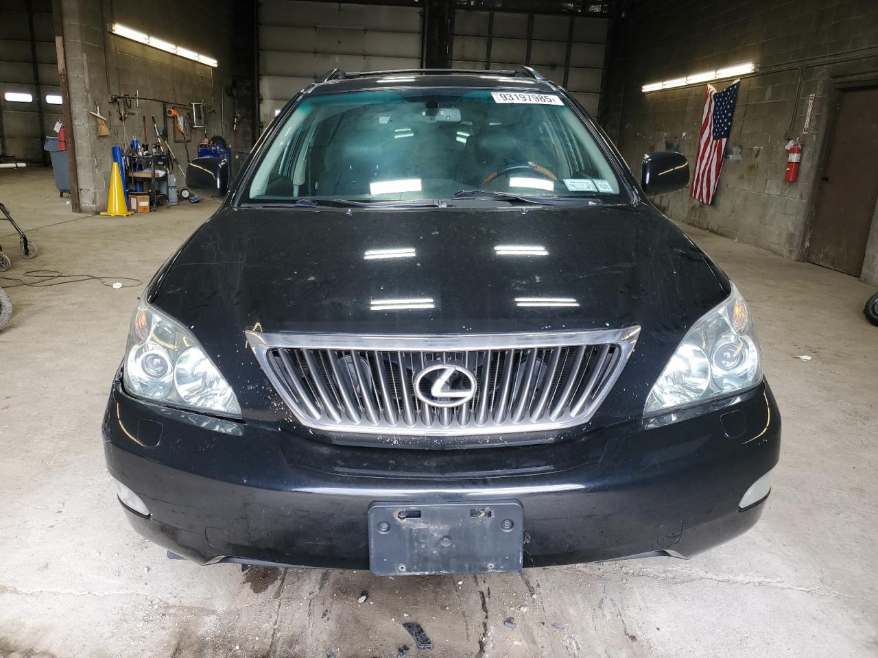 2009 Lexus Rx 350 Черный vin: 2T2HK31U49C133374