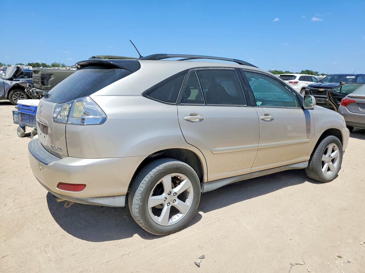 2007 Lexus Rx 350 Gold vin: 2T2HK31U57C015668