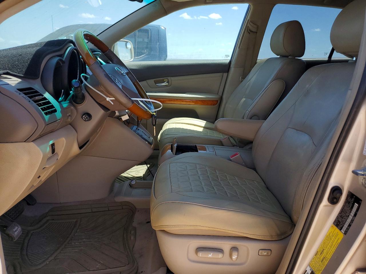 2007 Lexus Rx 350 Gold vin: 2T2HK31U57C015668