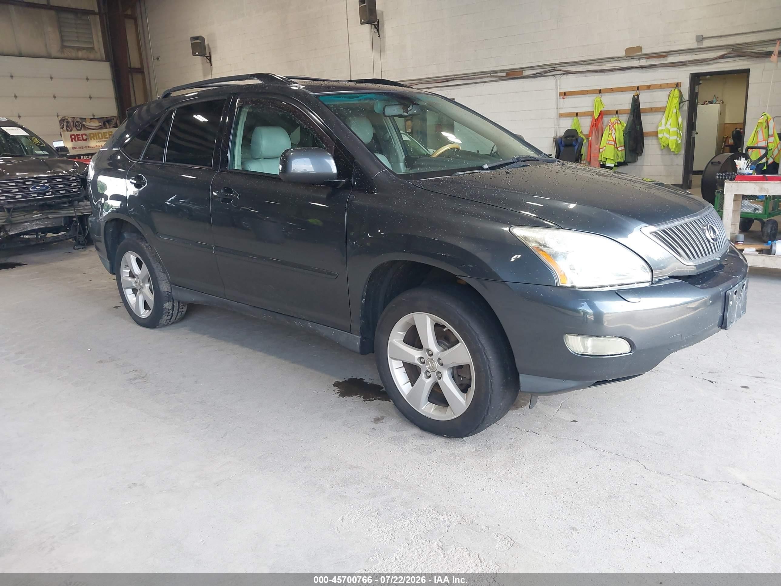 2007 Lexus Rx 350   Gray vin: 2T2HK31U57C028338