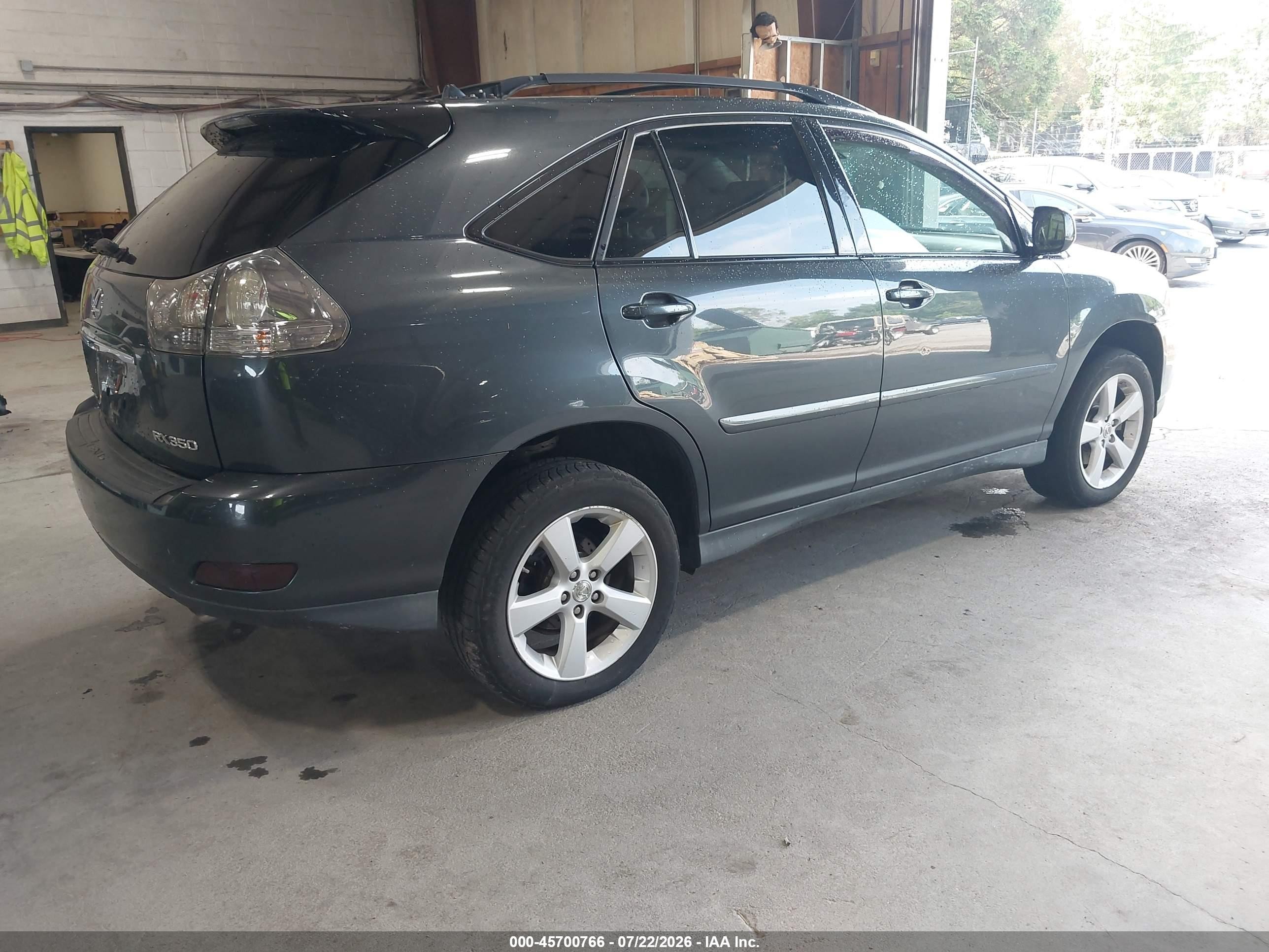 2007 Lexus Rx 350   Gray vin: 2T2HK31U57C028338