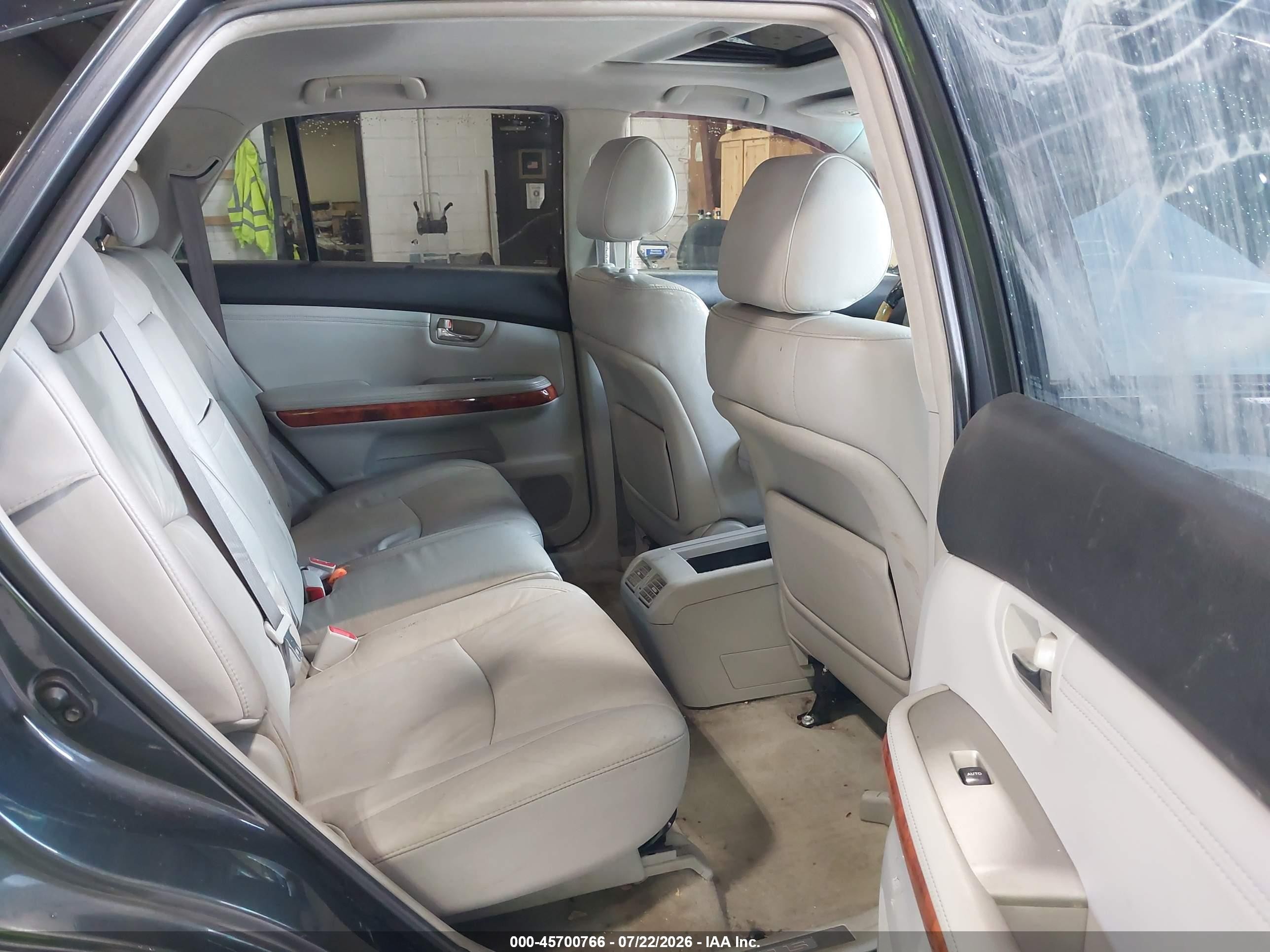 2007 Lexus Rx 350   Gray vin: 2T2HK31U57C028338