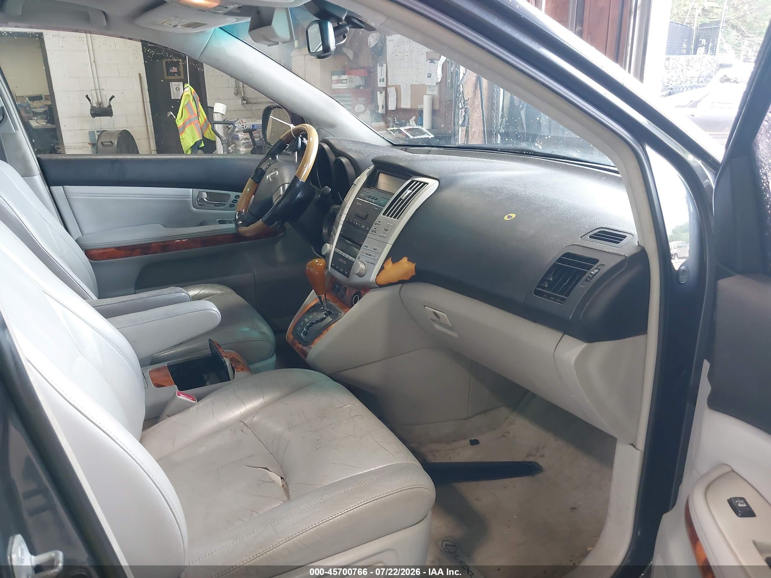 2007 Lexus Rx 350   Gray vin: 2T2HK31U57C028338