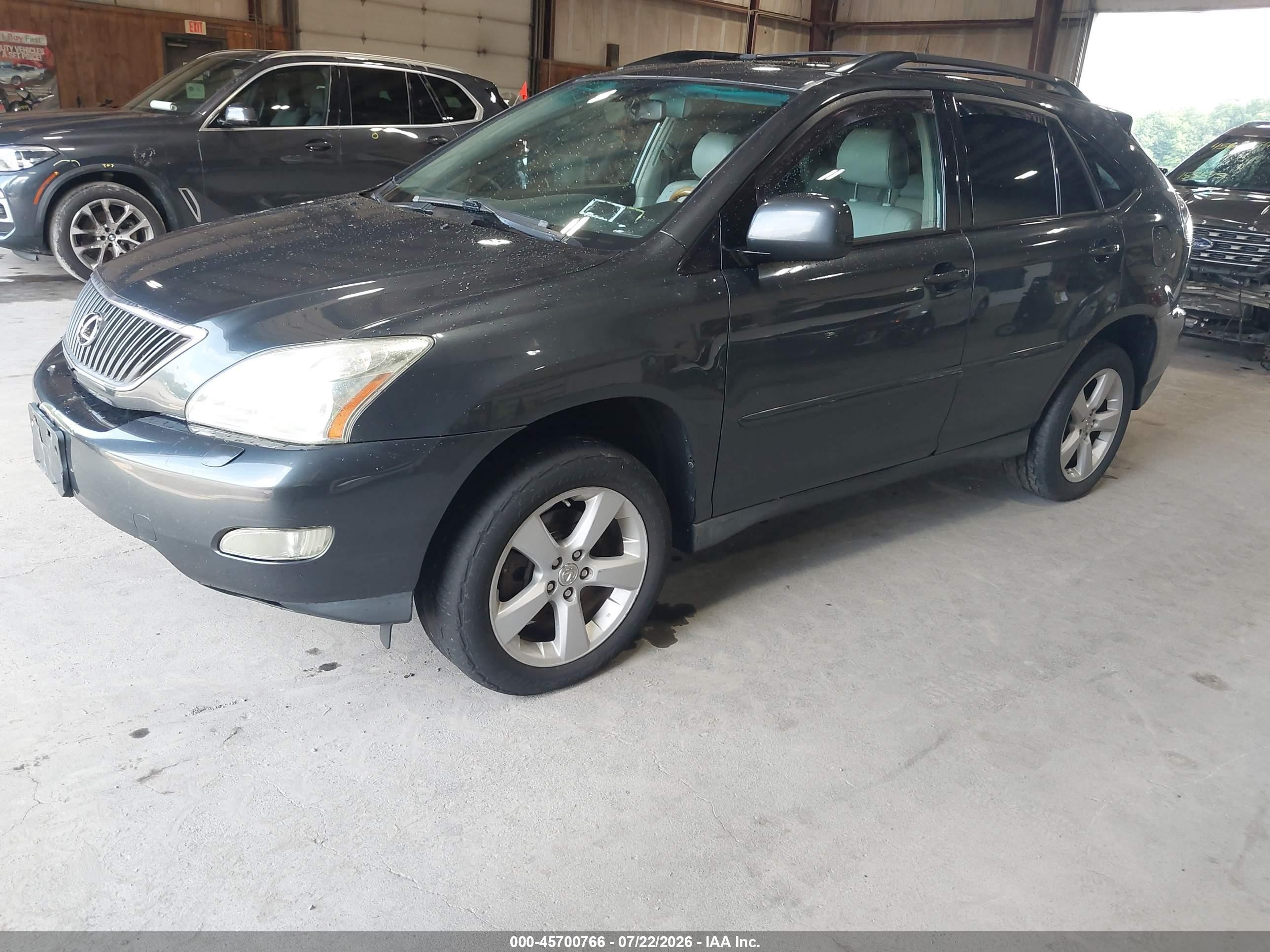 2007 Lexus Rx 350   Gray vin: 2T2HK31U57C028338