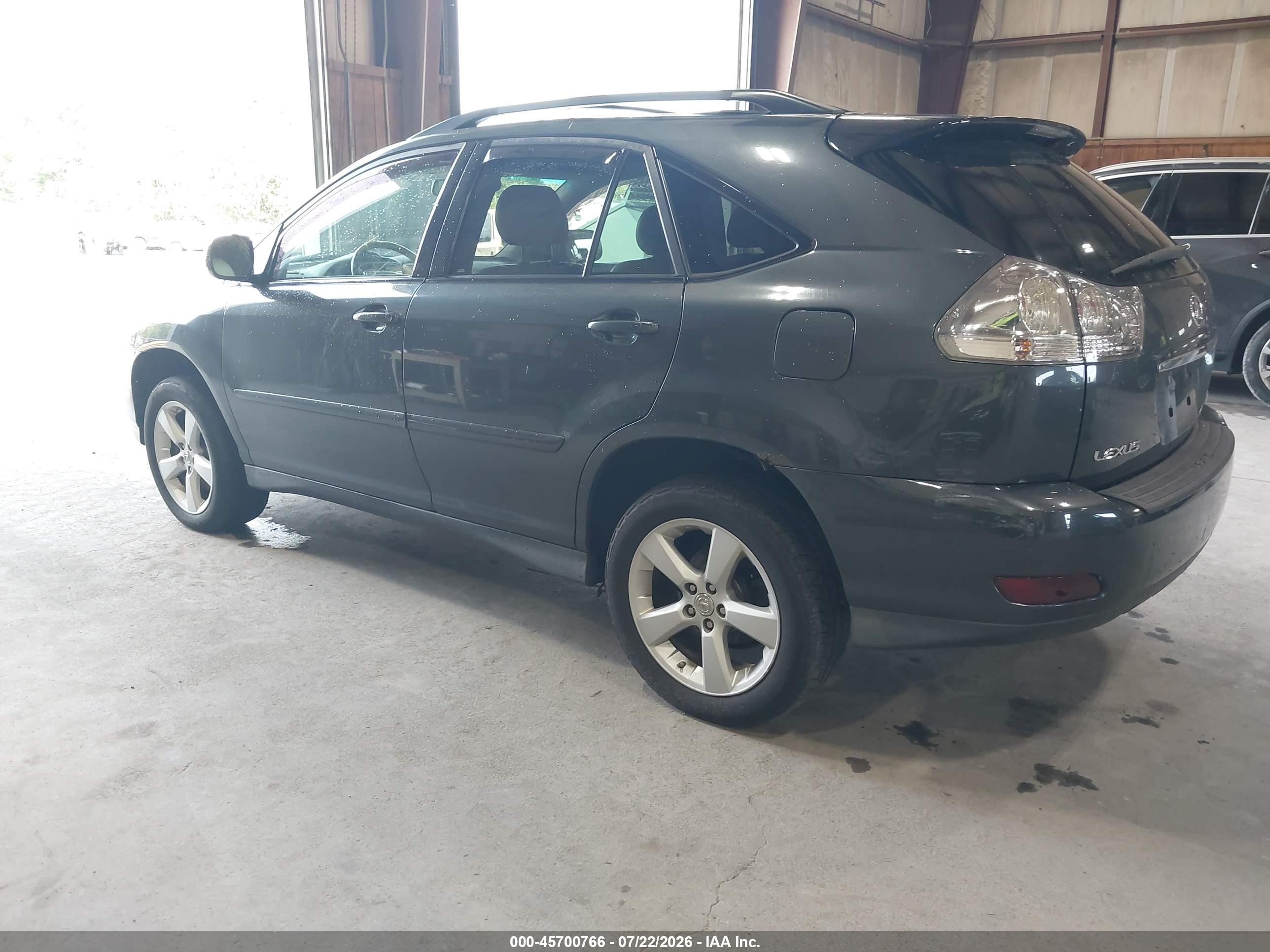 2007 Lexus Rx 350   Gray vin: 2T2HK31U57C028338