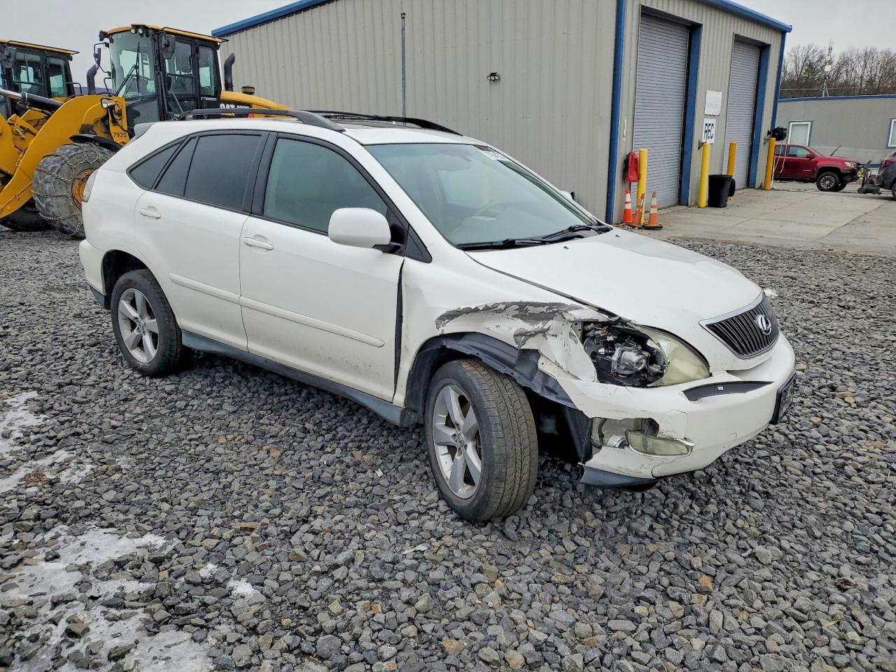 2007 Lexus Rx 350 White vin: 2T2HK31U57C028422