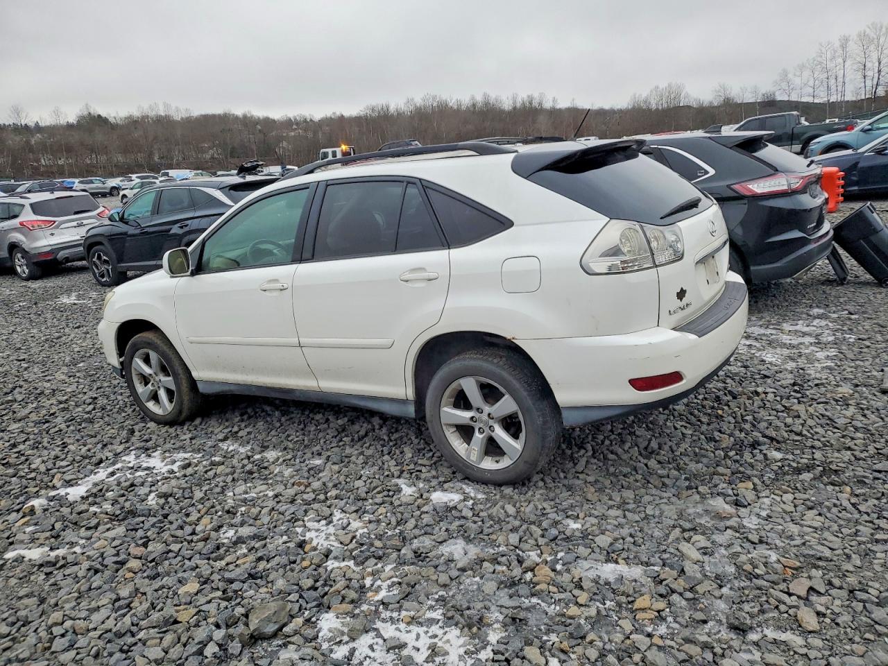 2007 Lexus Rx 350 White vin: 2T2HK31U57C028422