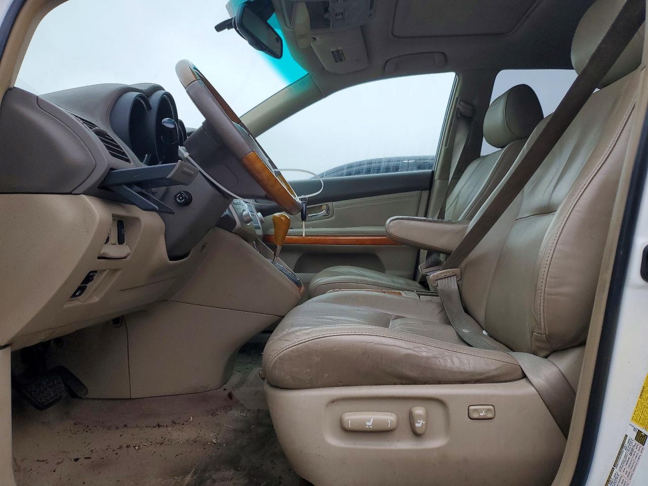 2007 Lexus Rx 350 White vin: 2T2HK31U57C028422