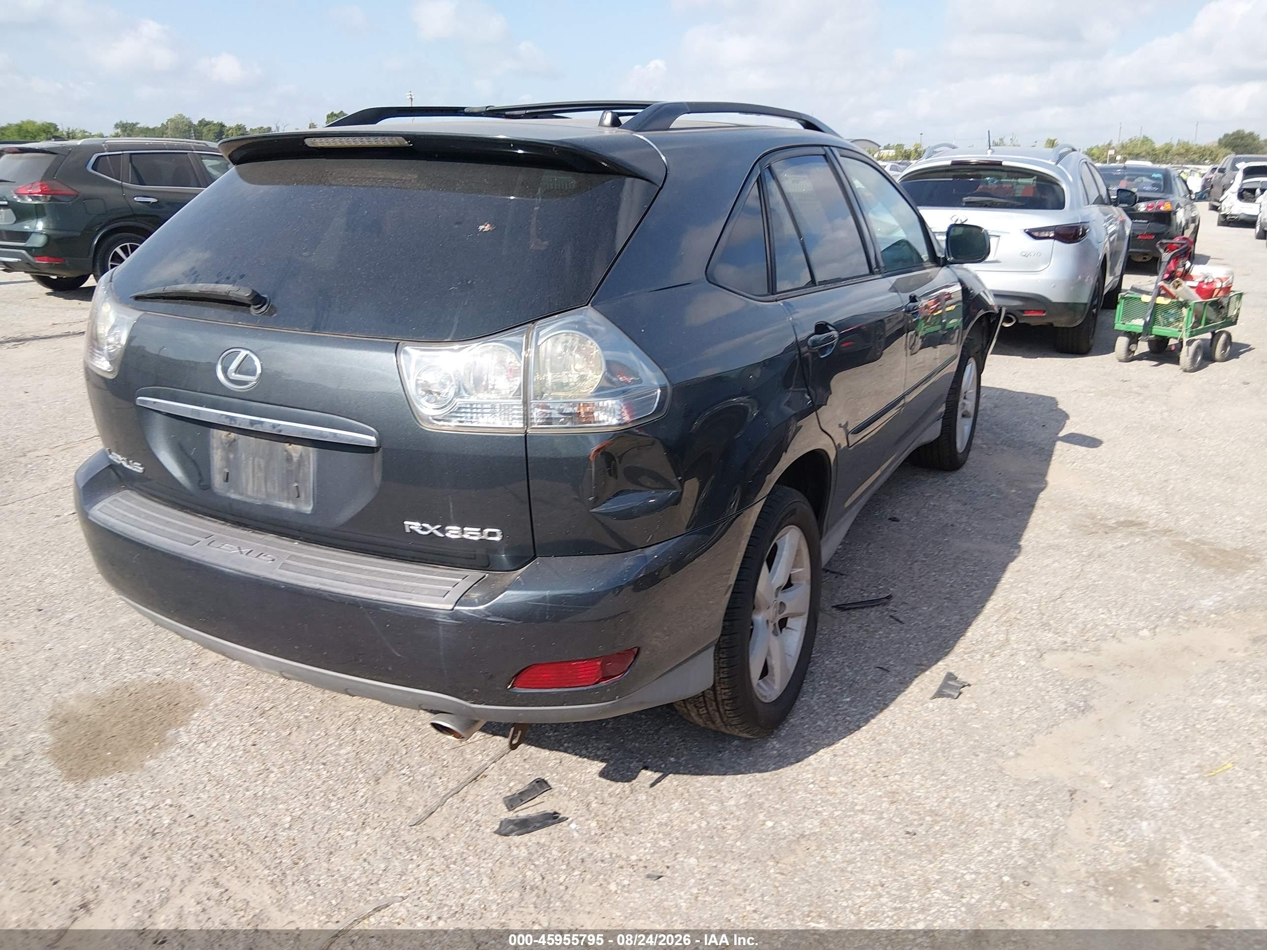 2007 Lexus Rx 350 Gray vin: 2T2HK31U57C032972