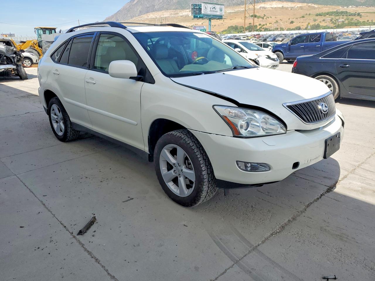 2007 Lexus Rx 350 White vin: 2T2HK31U57C035421