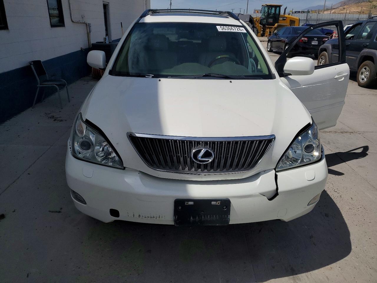 2007 Lexus Rx 350 White vin: 2T2HK31U57C035421