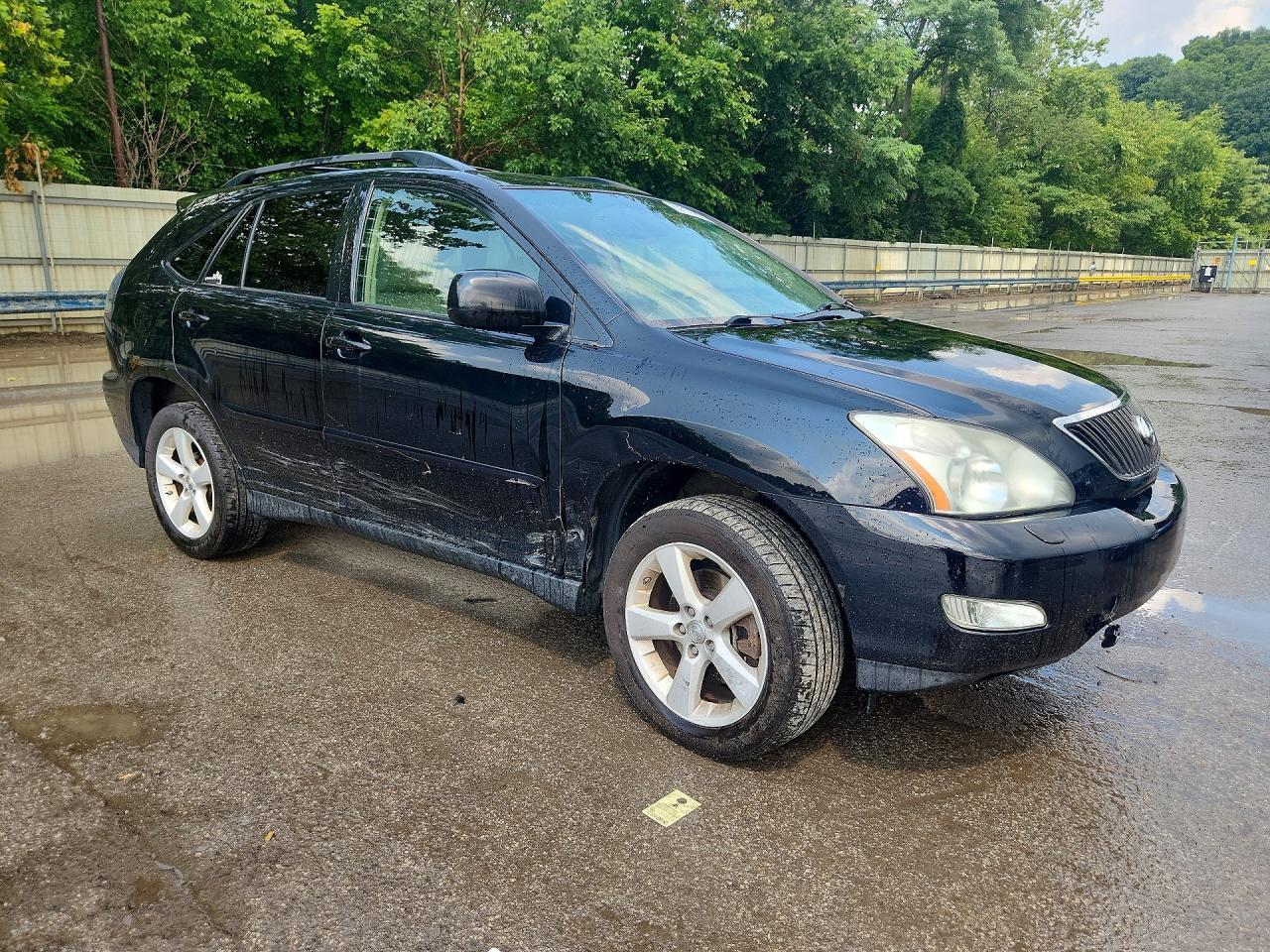 2007 Lexus Rx 350 Black vin: 2T2HK31U57C037475