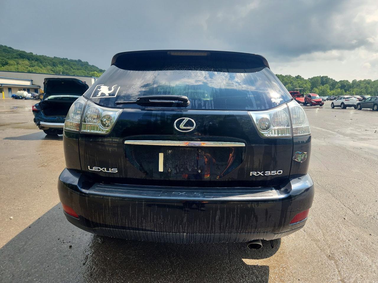 2007 Lexus Rx 350 Black vin: 2T2HK31U57C037475