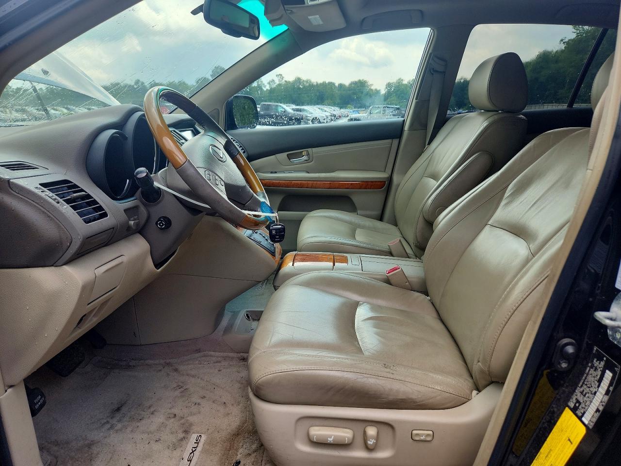 2007 Lexus Rx 350 Black vin: 2T2HK31U57C037475