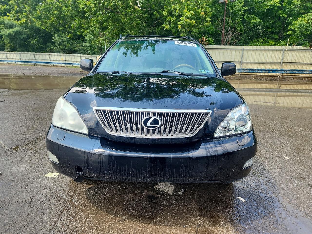 2007 Lexus Rx 350 Black vin: 2T2HK31U57C037475