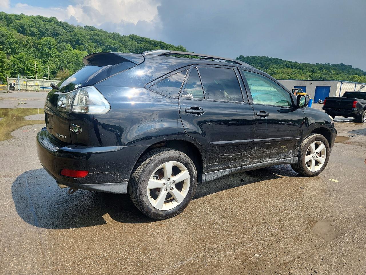 2007 Lexus Rx 350 Black vin: 2T2HK31U57C037475
