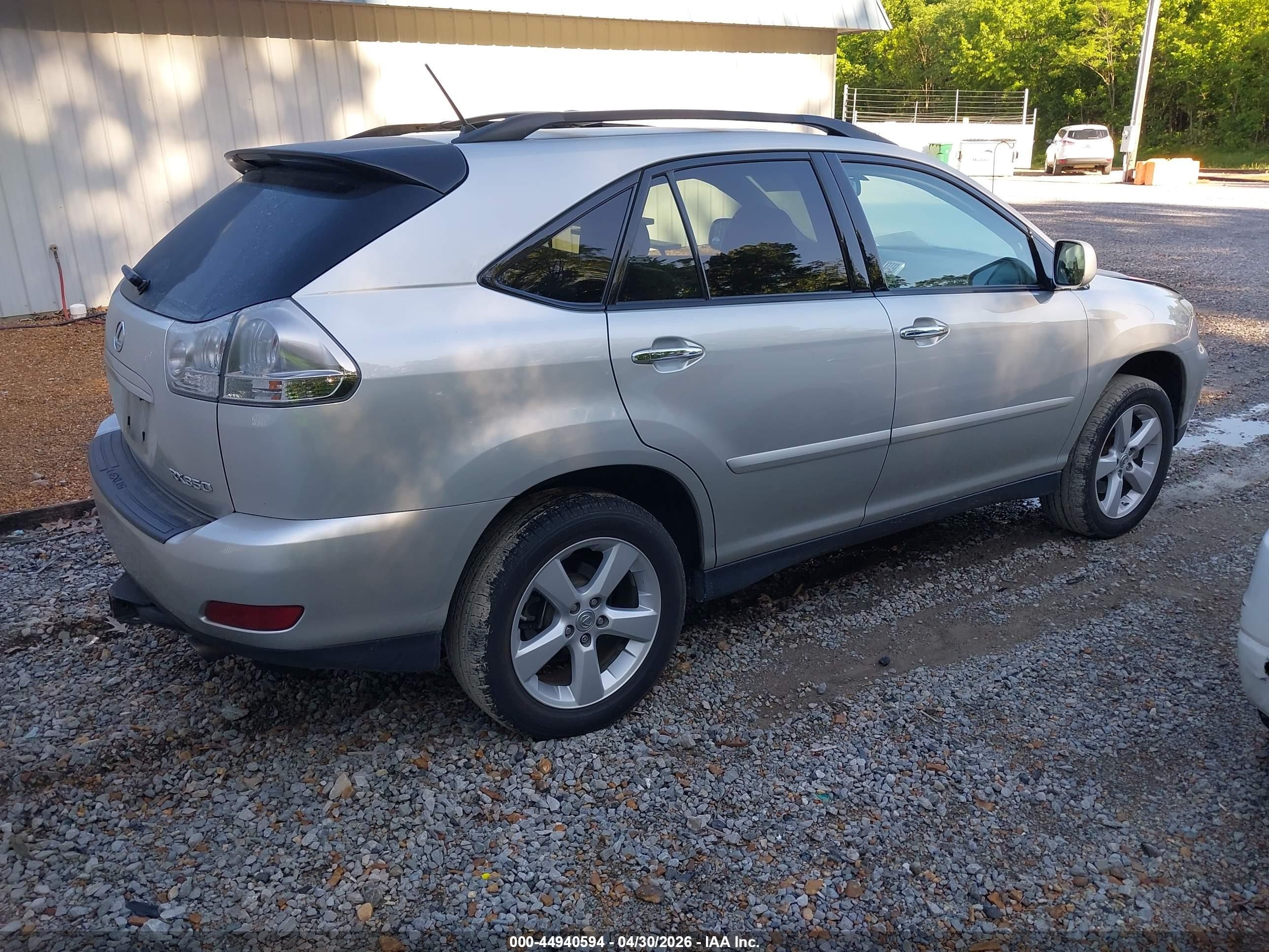 2008 Lexus Rx 350   Silver vin: 2T2HK31U58C064421