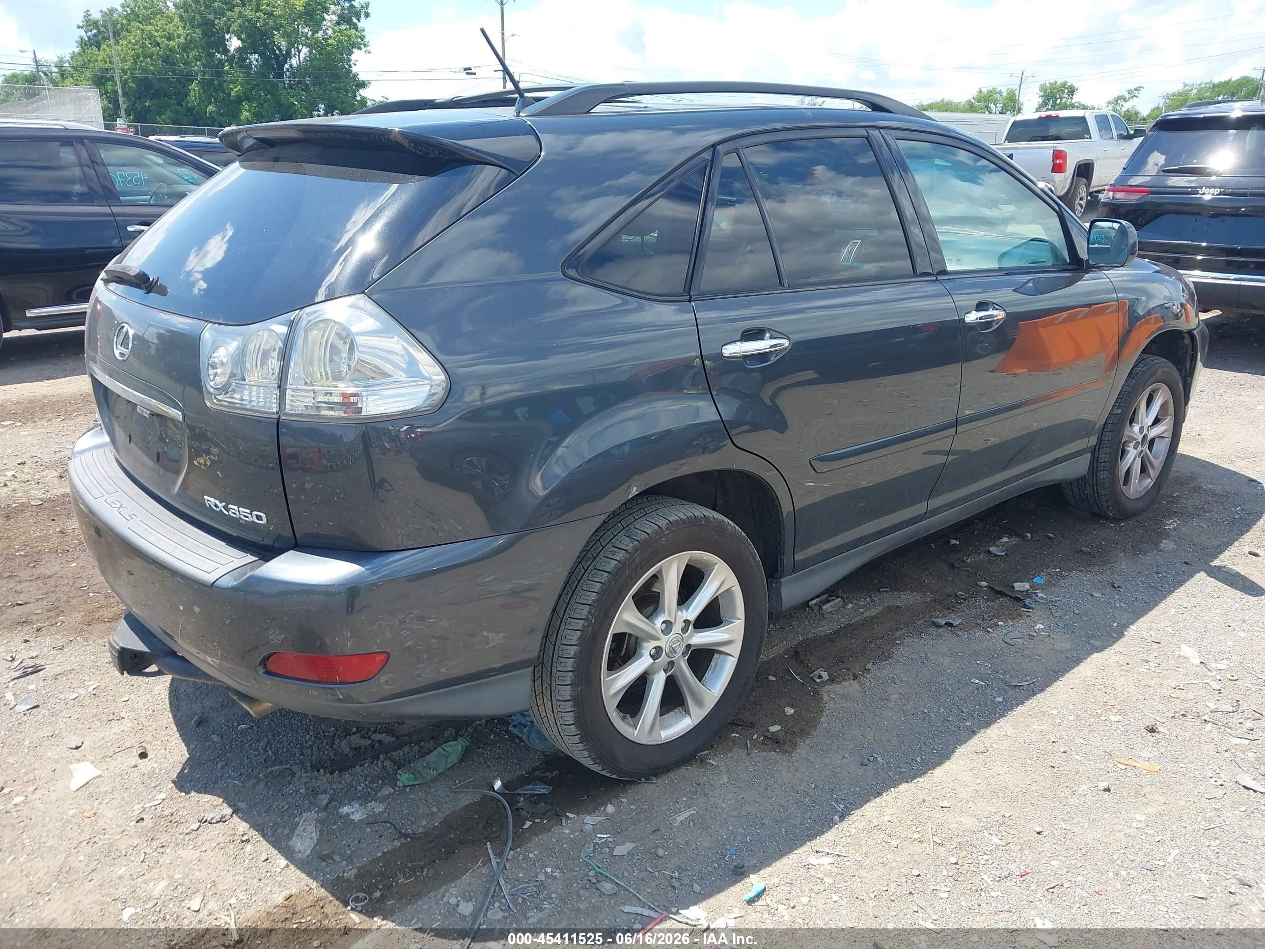 2008 Lexus Rx 350 Navy vin: 2T2HK31U58C065567