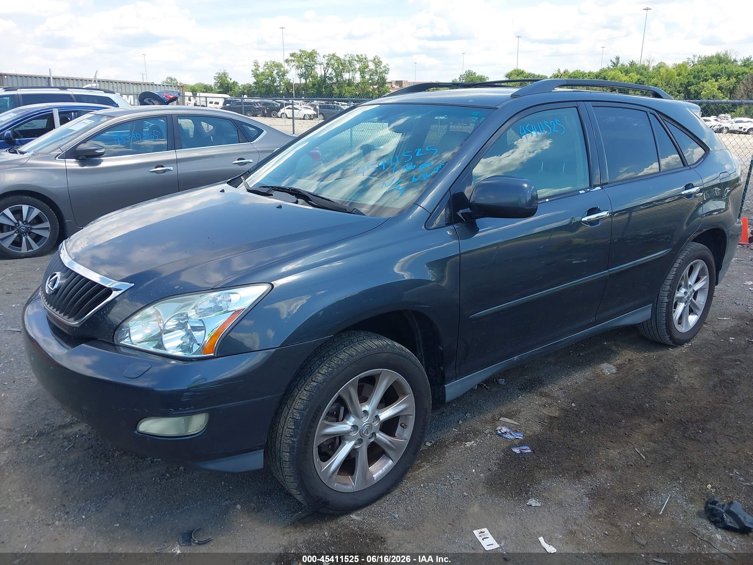 2008 Lexus Rx 350 Navy vin: 2T2HK31U58C065567