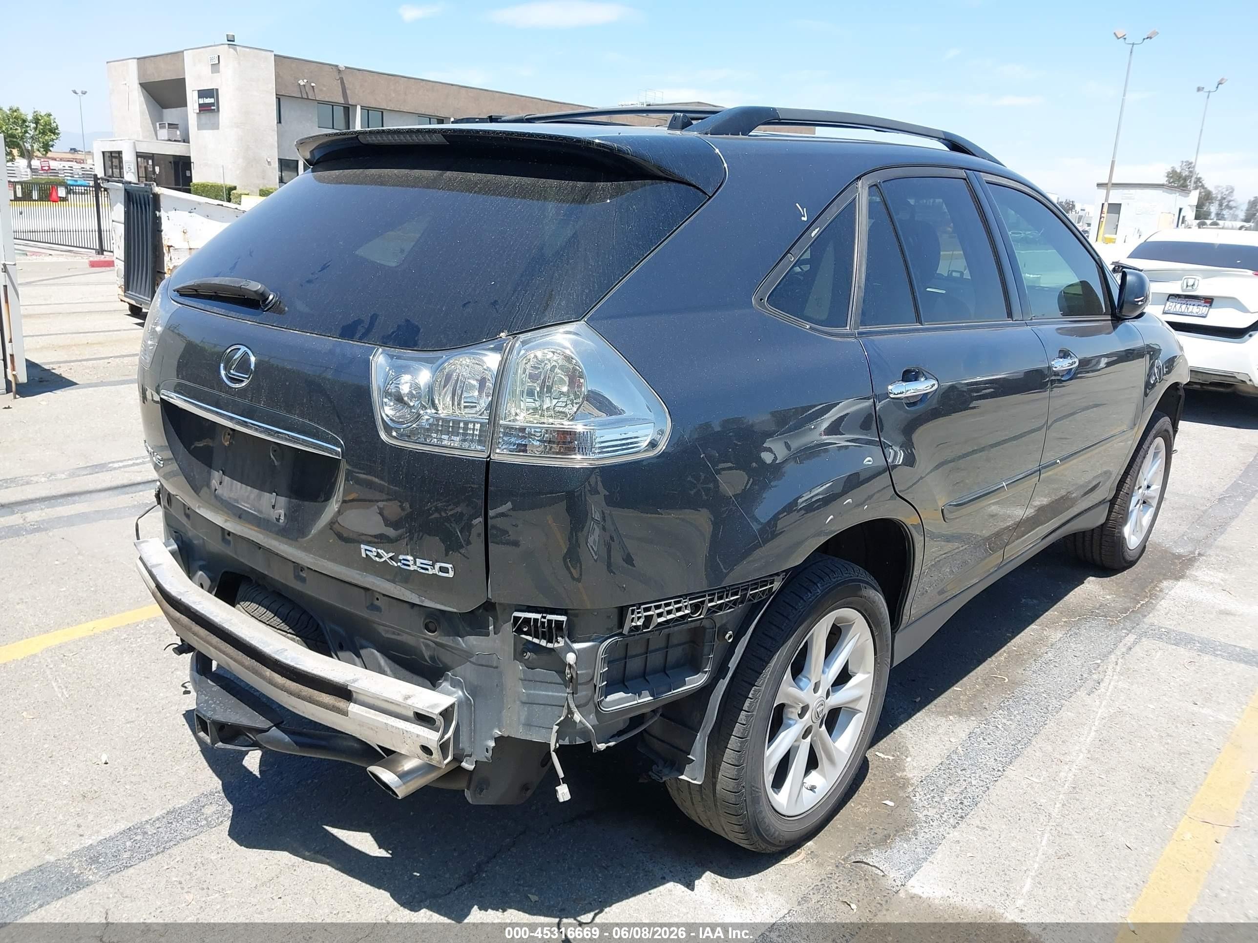 2008 Lexus Rx 350 Gray vin: 2T2HK31U58C066170