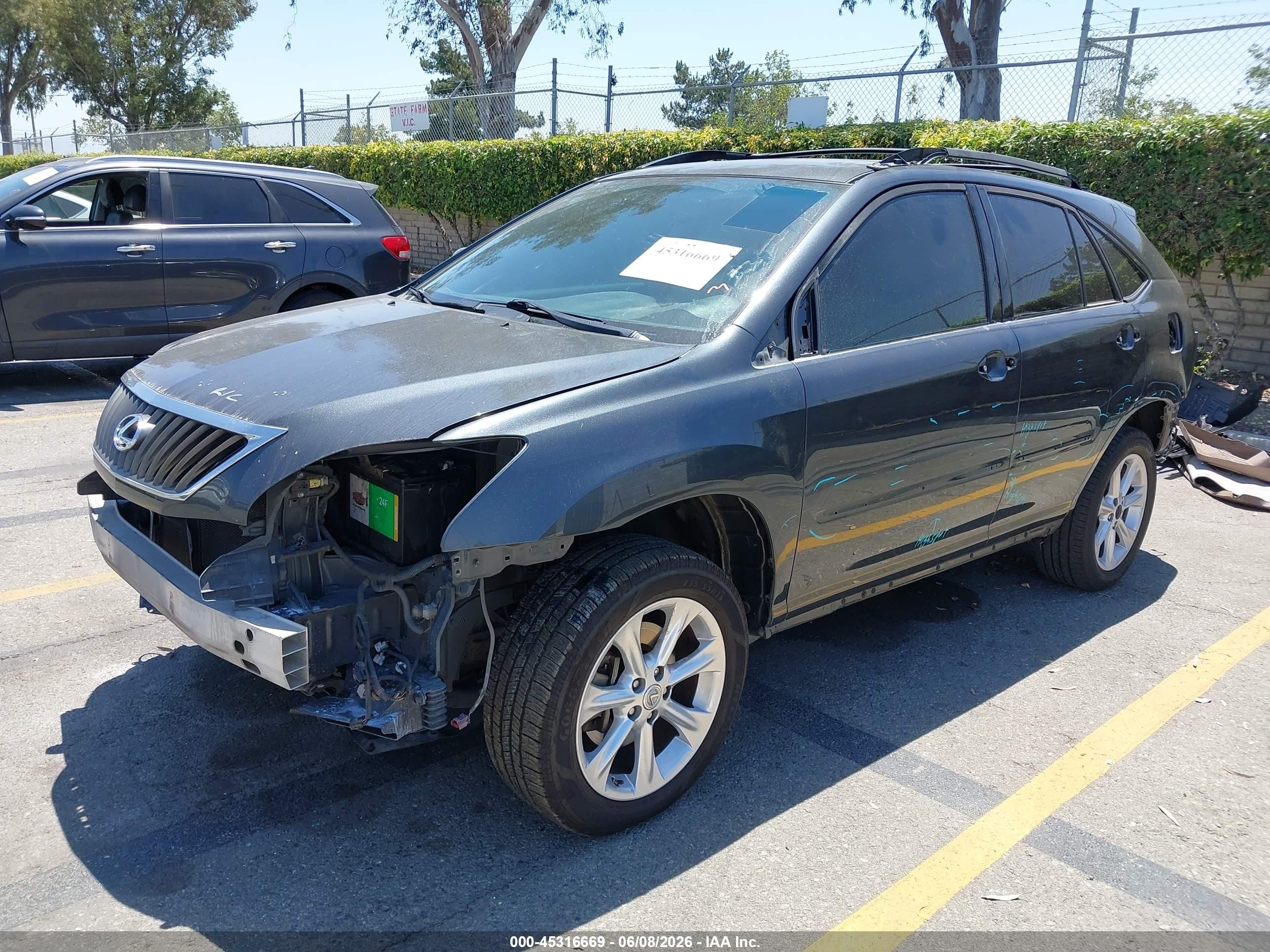 2008 Lexus Rx 350 Gray vin: 2T2HK31U58C066170