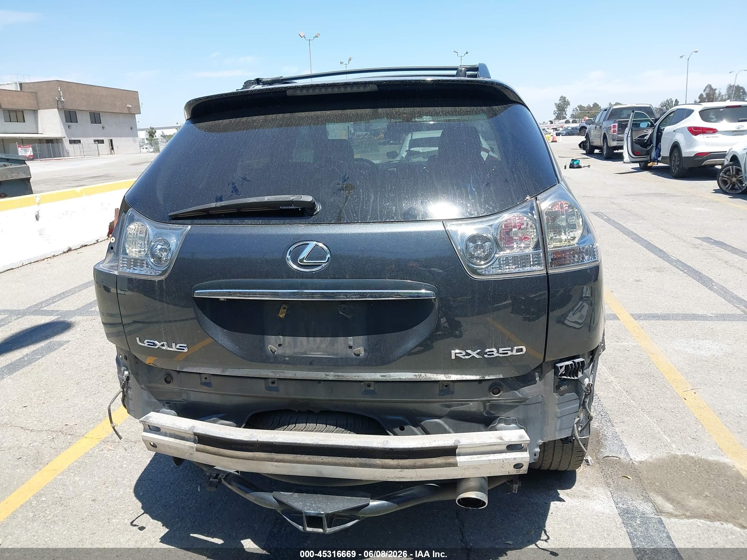 2008 Lexus Rx 350 Gray vin: 2T2HK31U58C066170
