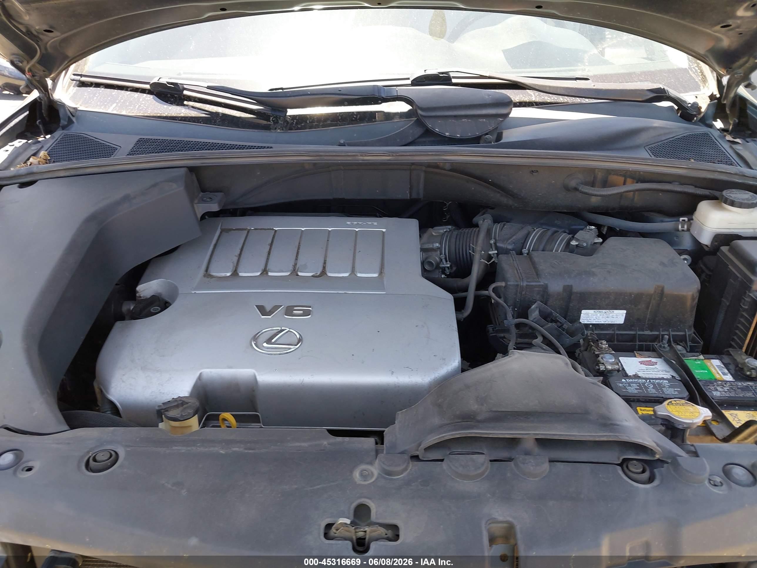 2008 Lexus Rx 350 Gray vin: 2T2HK31U58C066170