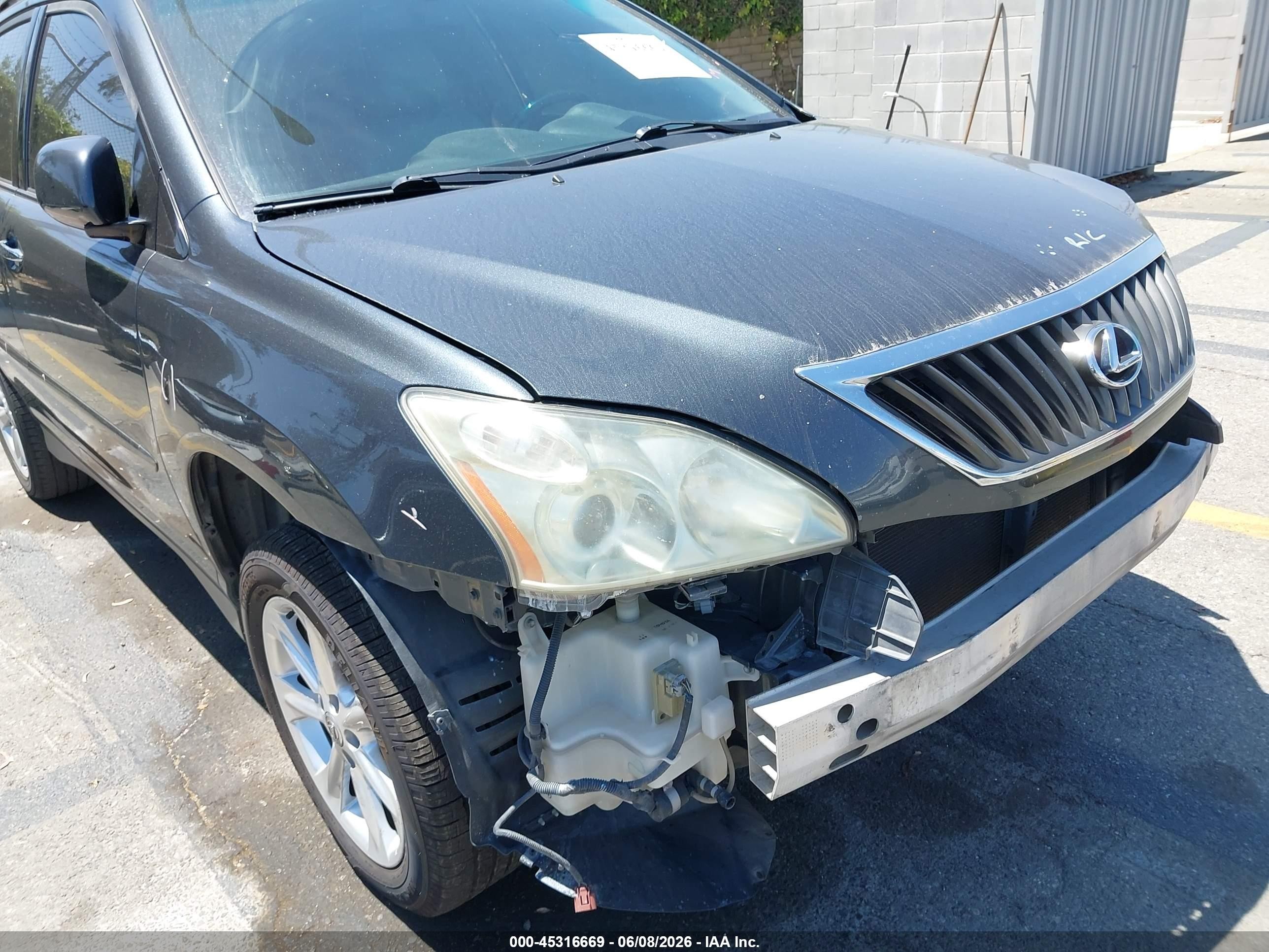 2008 Lexus Rx 350 Gray vin: 2T2HK31U58C066170