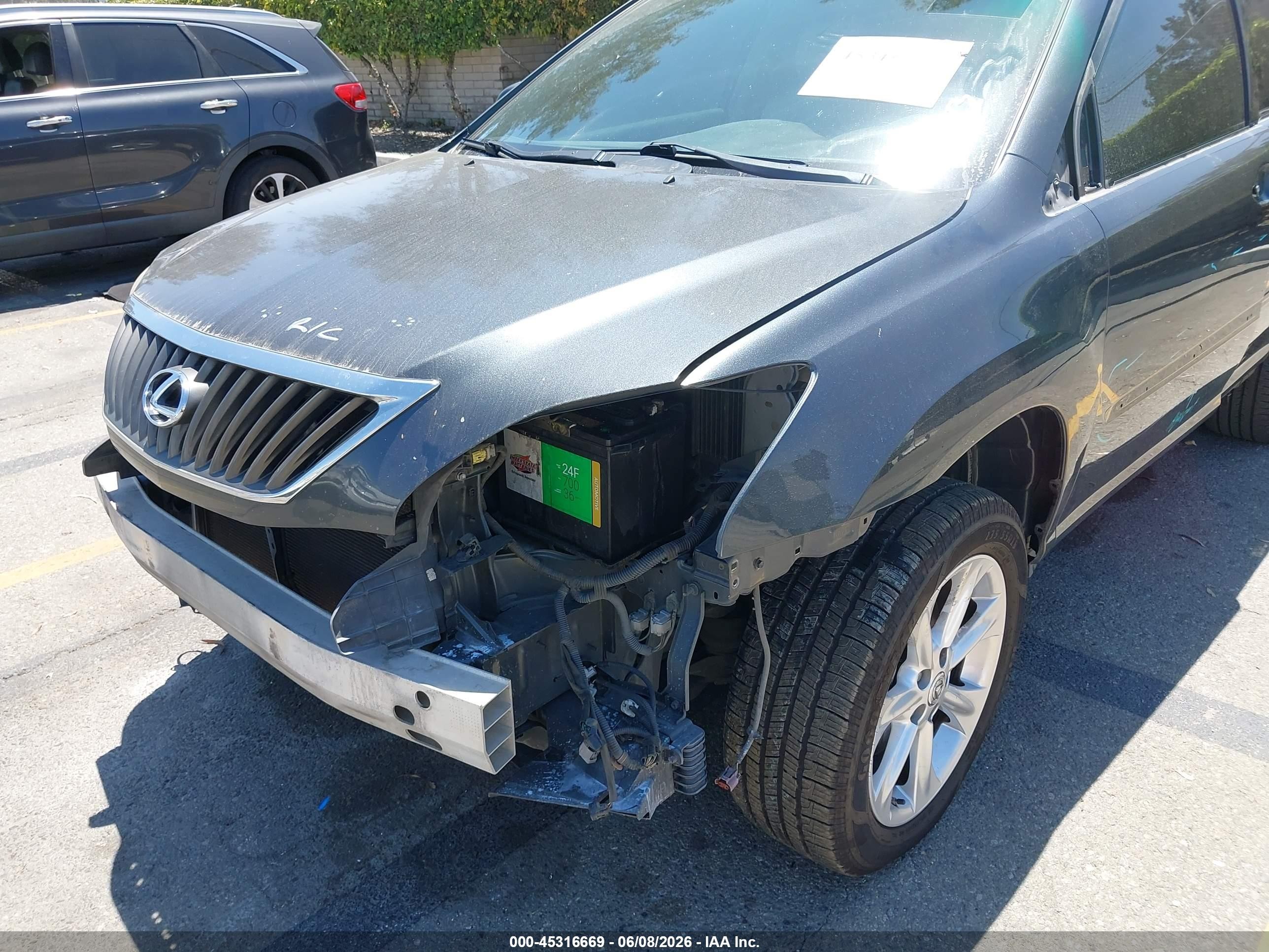 2008 Lexus Rx 350 Gray vin: 2T2HK31U58C066170