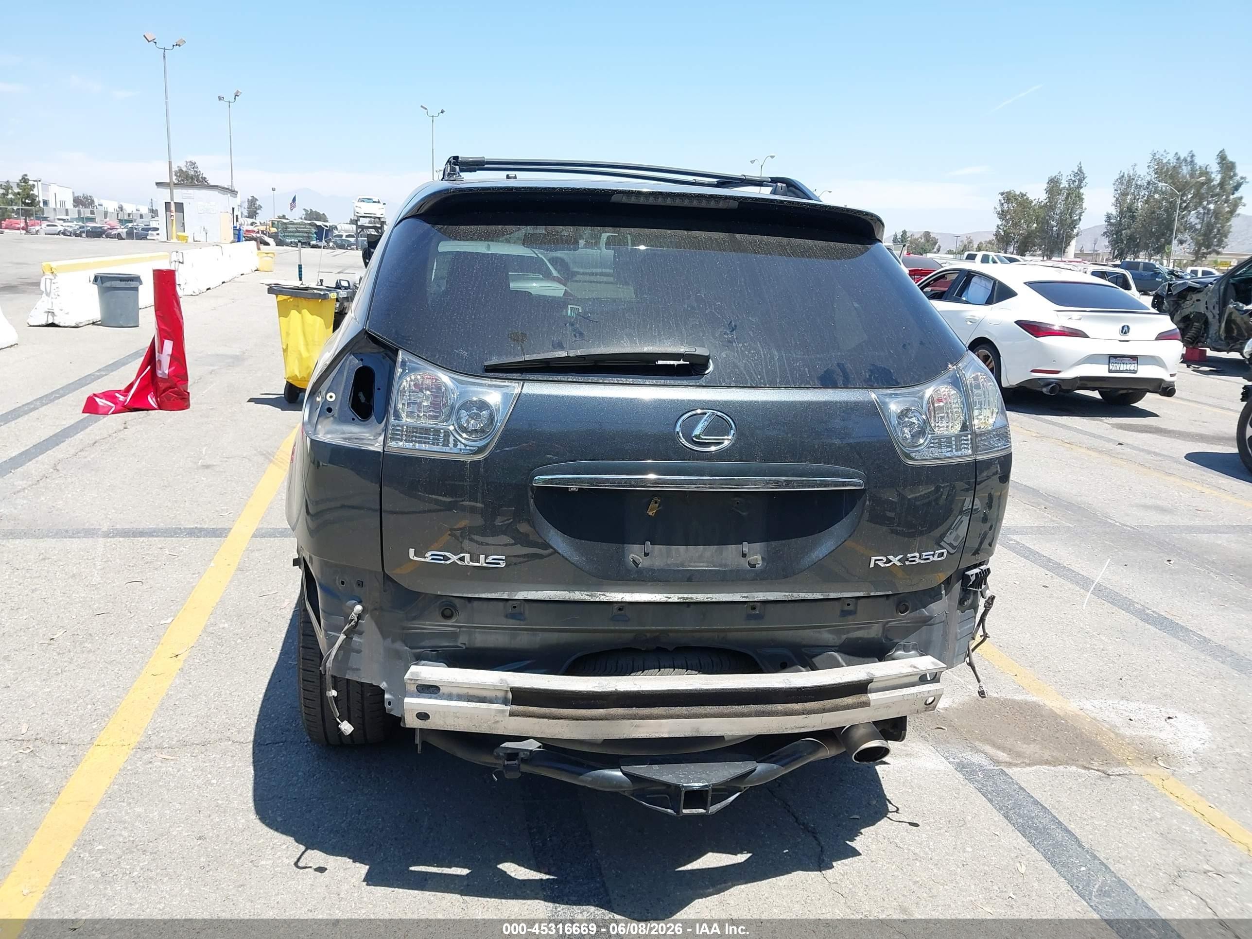 2008 Lexus Rx 350 Gray vin: 2T2HK31U58C066170