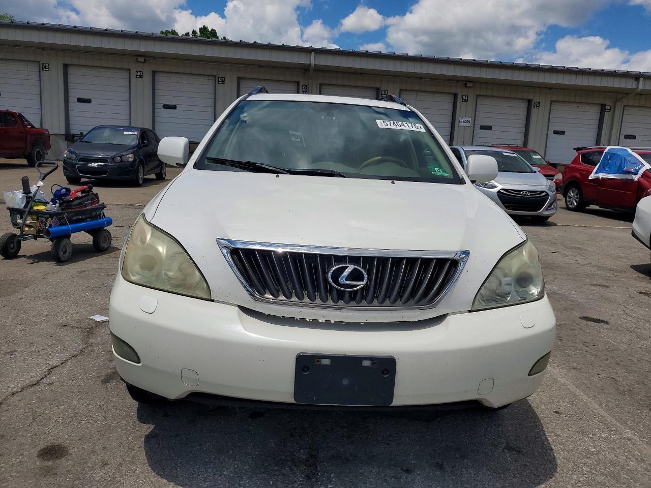 2008 Lexus Rx 350 White vin: 2T2HK31U58C069778