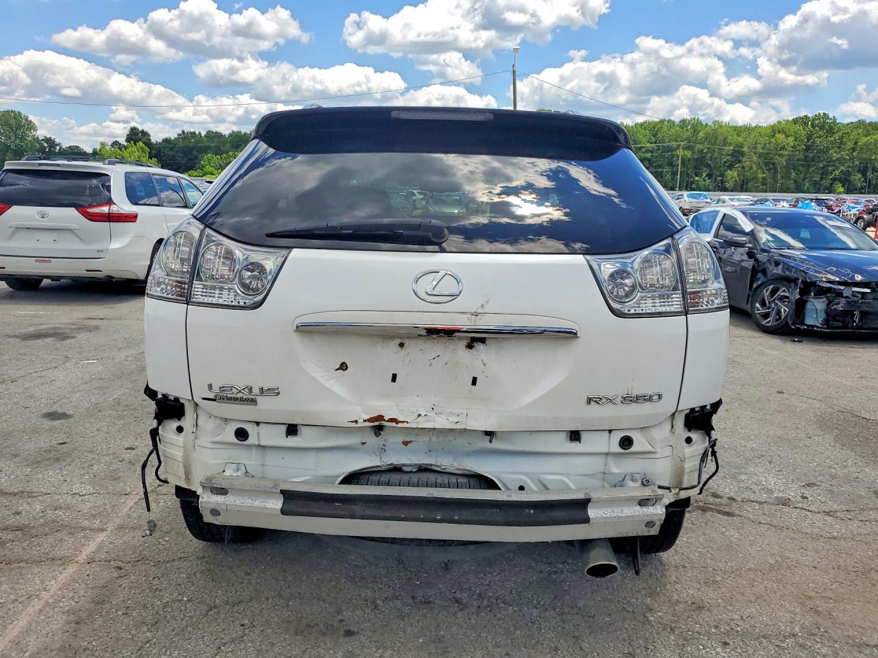 2008 Lexus Rx 350 White vin: 2T2HK31U58C069778